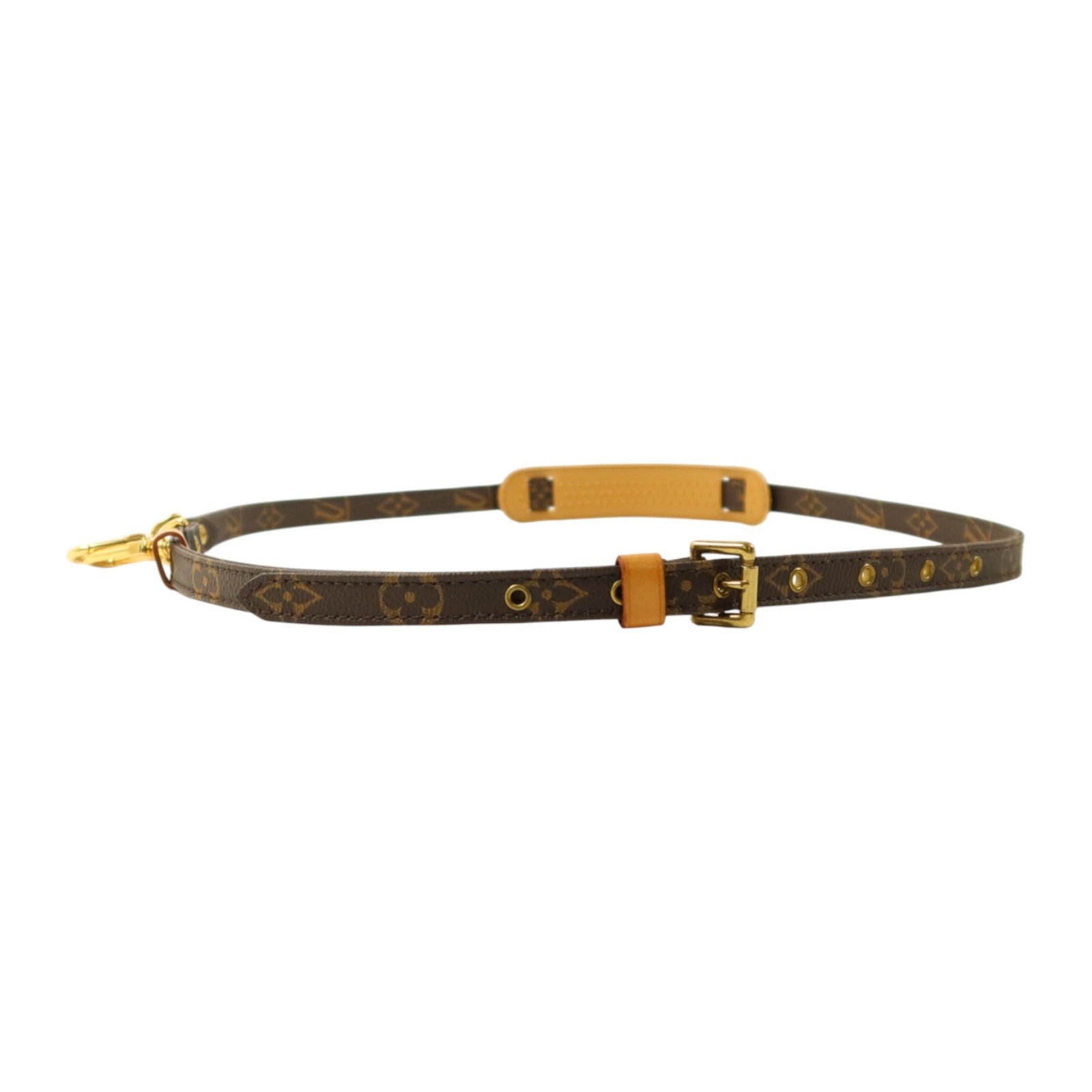 LOUIS VUITTON Monogram Shoulder Strap金扣肩帶