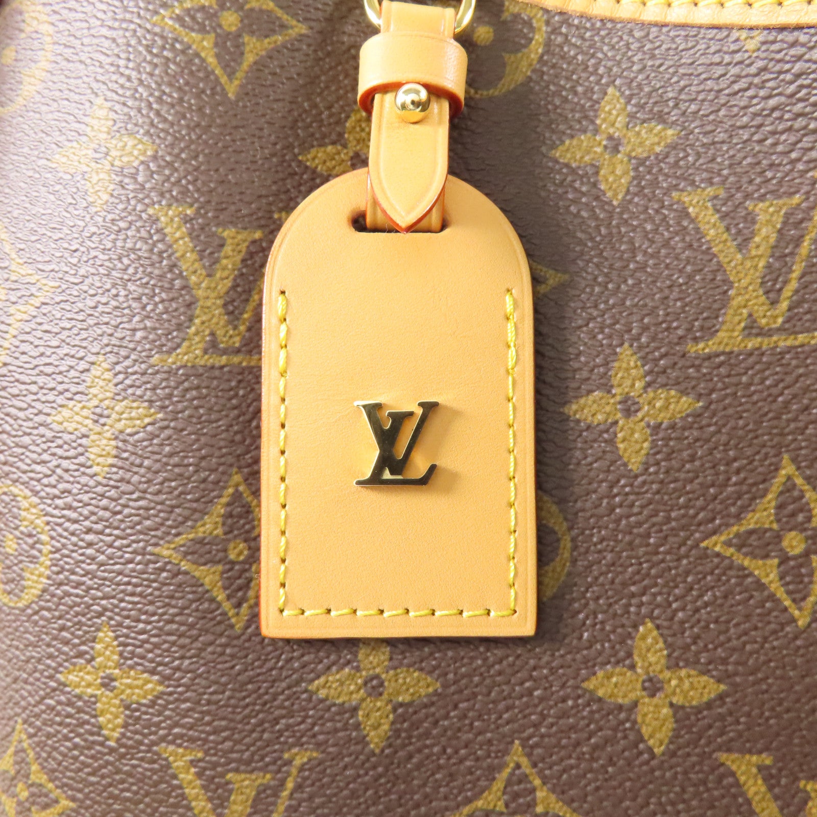 LOUIS VUITTON Monogram Carry All MM金扣肩背袋