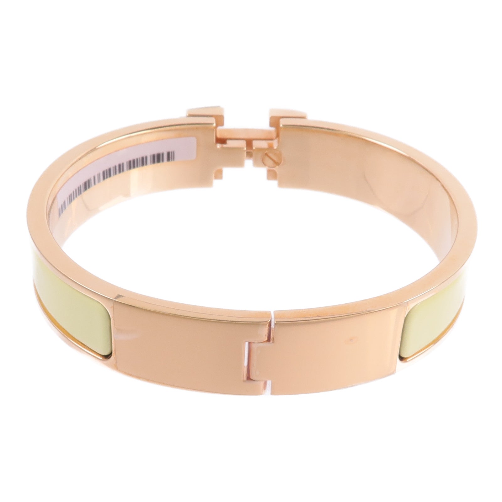 HERMES 金屬/琺瑯Clic H Bracelet手鐲