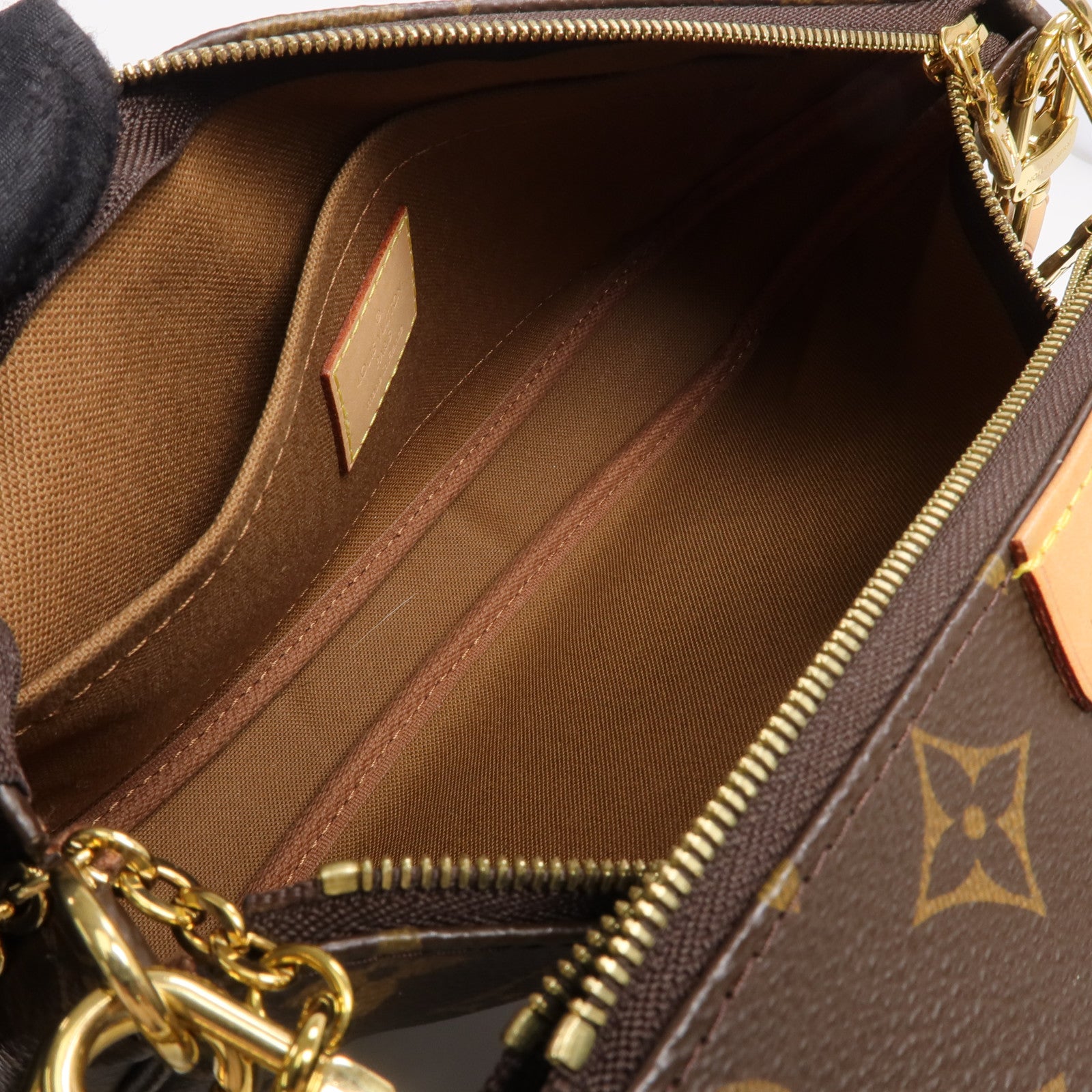 LOUIS VUITTON Monogram Multi Pochette Accessoires金扣肩背袋