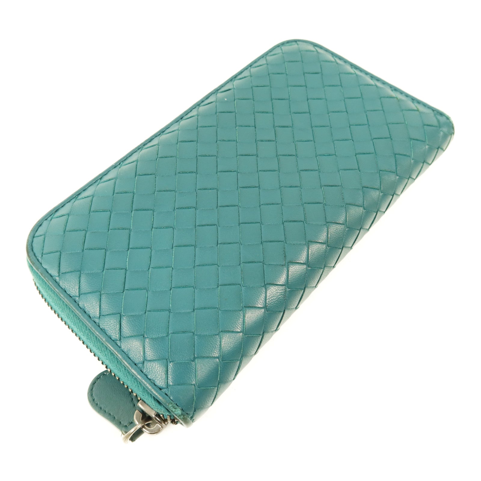 BOTTEGA VENETA 羊皮皮革Long Round Wallet長錢包