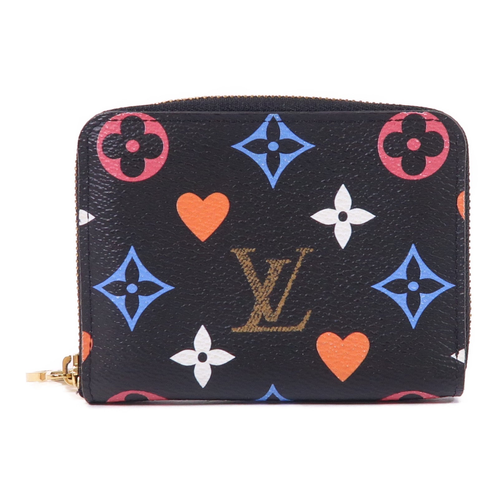 LOUIS VUITTON Monogram Game On Zippy Coin Purse金扣零錢包