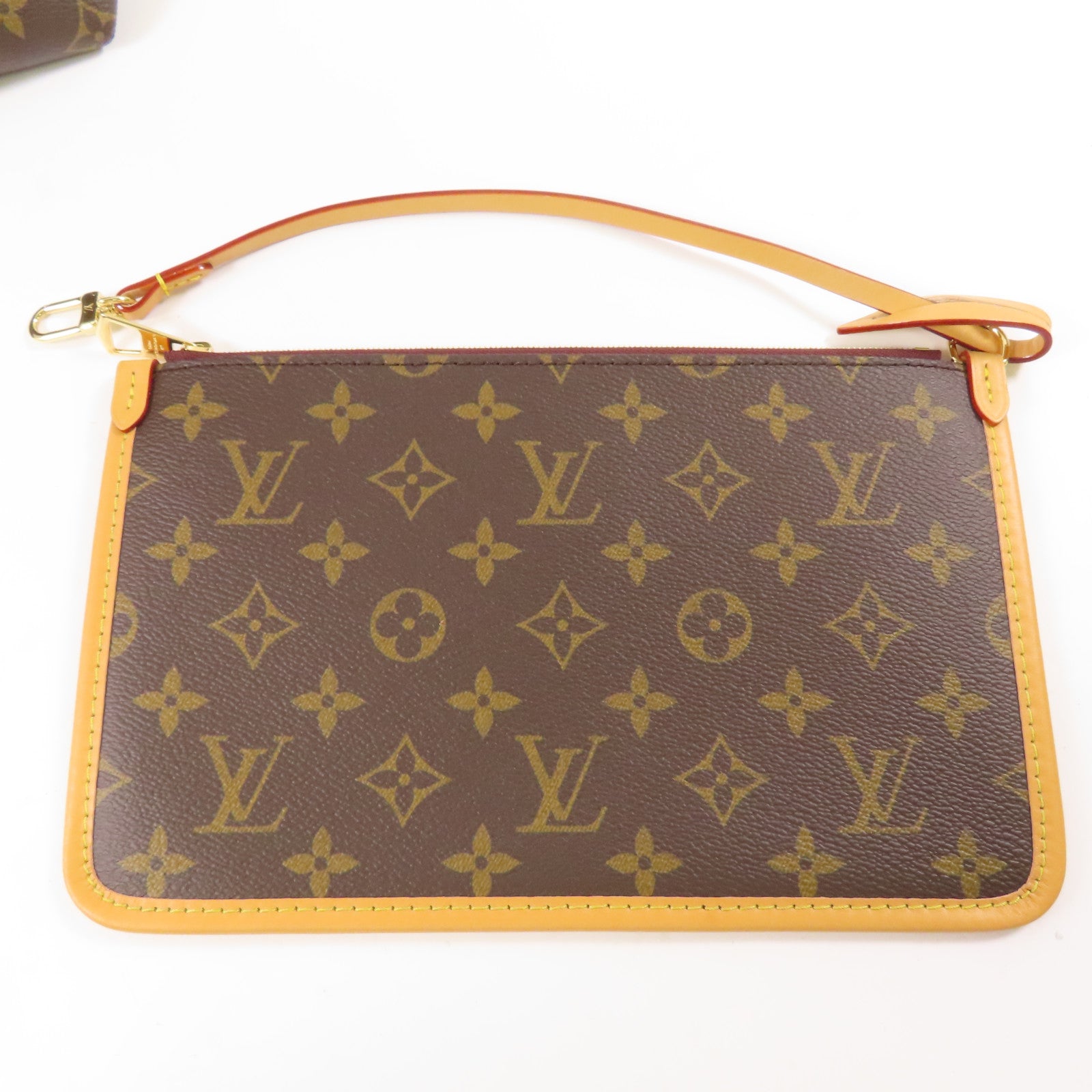 LOUIS VUITTON Monogram Carry All MM金扣肩背袋