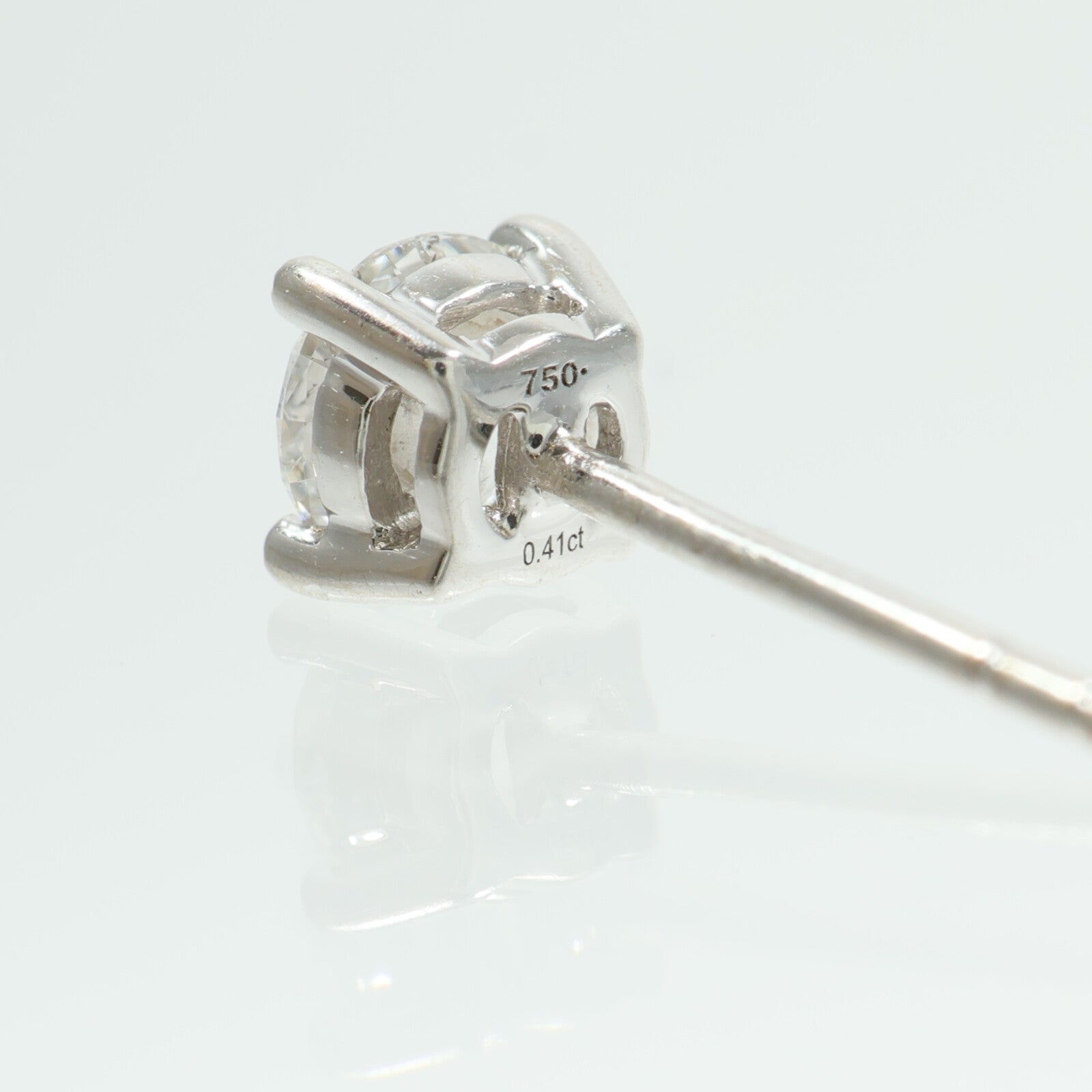 JEWELRY 18K白金Diamond Earrings鑽石耳環