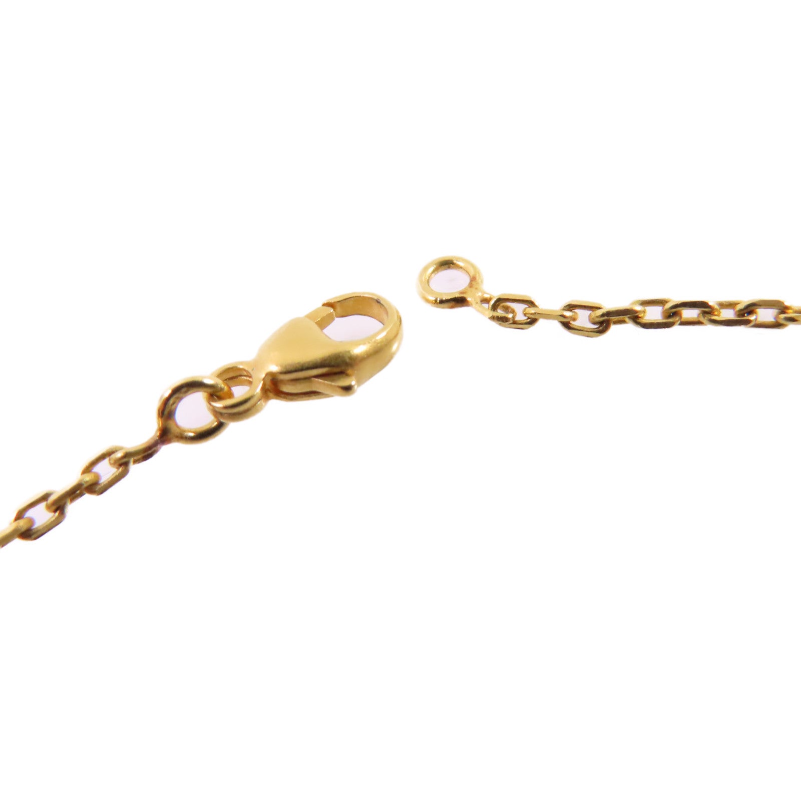 HERMES 金屬/Swift皮革O'Kelly Necklace金扣項鏈Etoupe大象色
