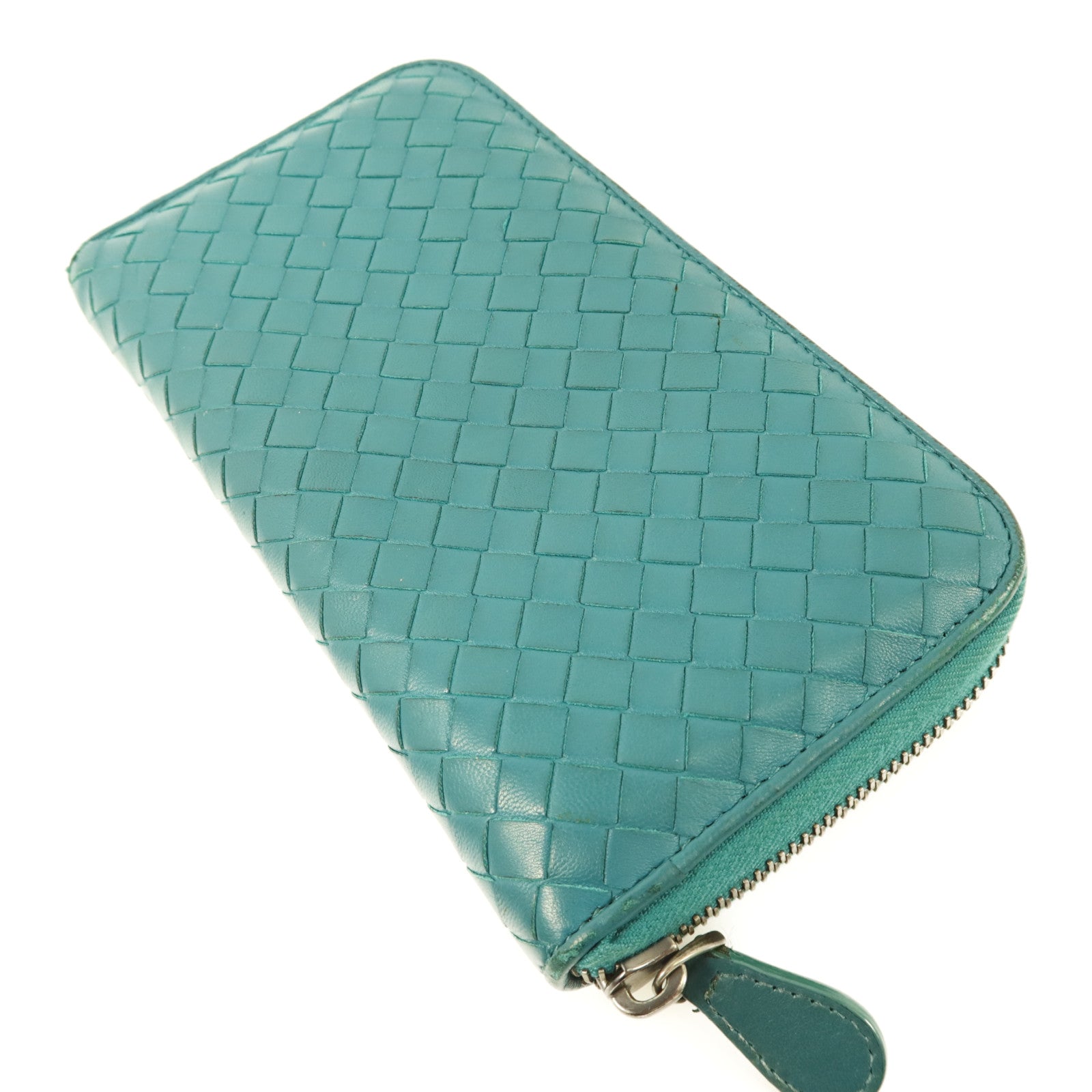 BOTTEGA VENETA 羊皮皮革Long Round Wallet長錢包