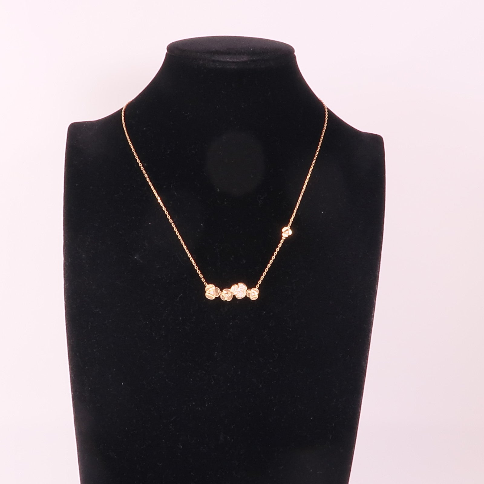 JEWELRY Diamond Necklace 14K Rose Gold