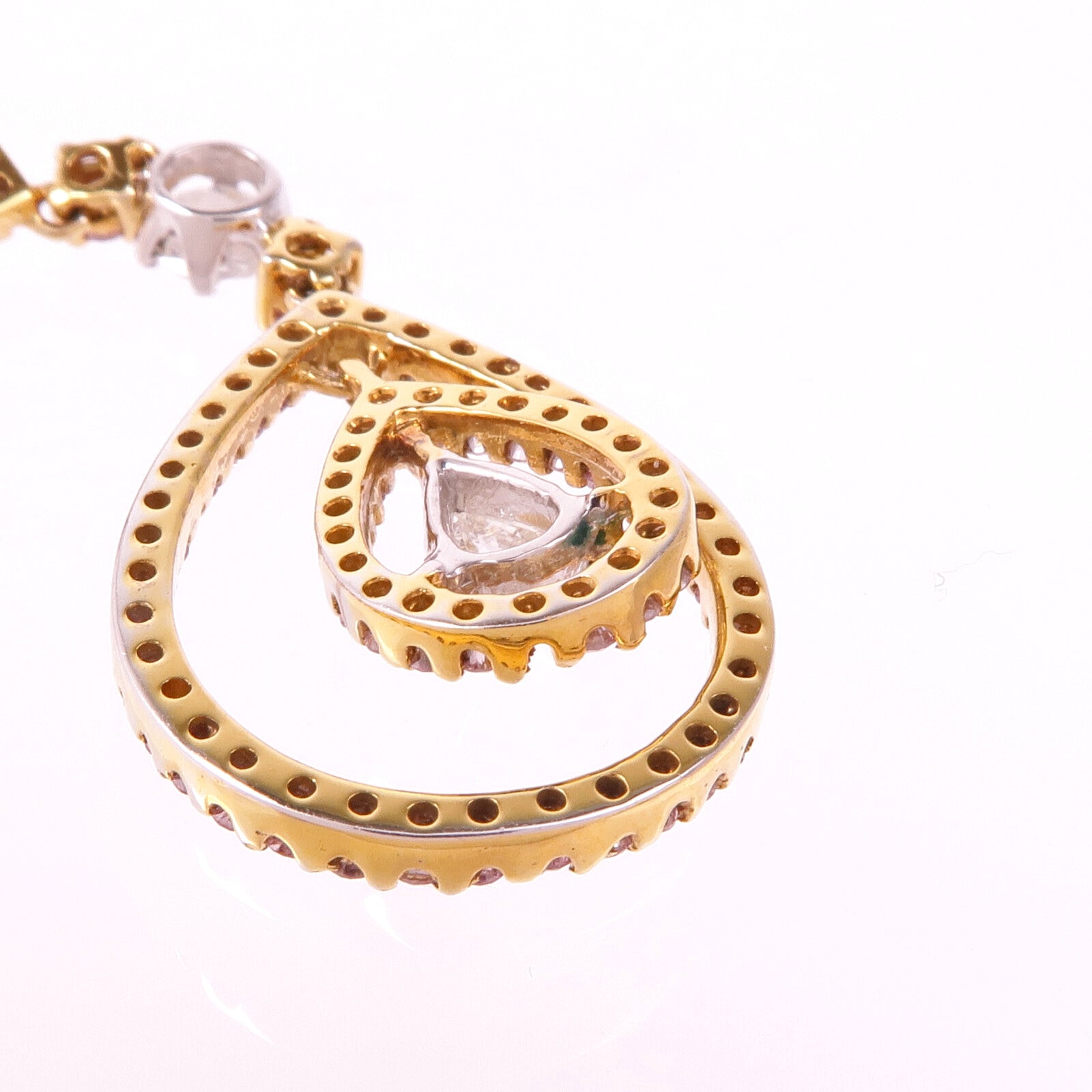 JEWELRY 【激減優惠】18K黃金/白金Diamond Earrings鑽石耳環