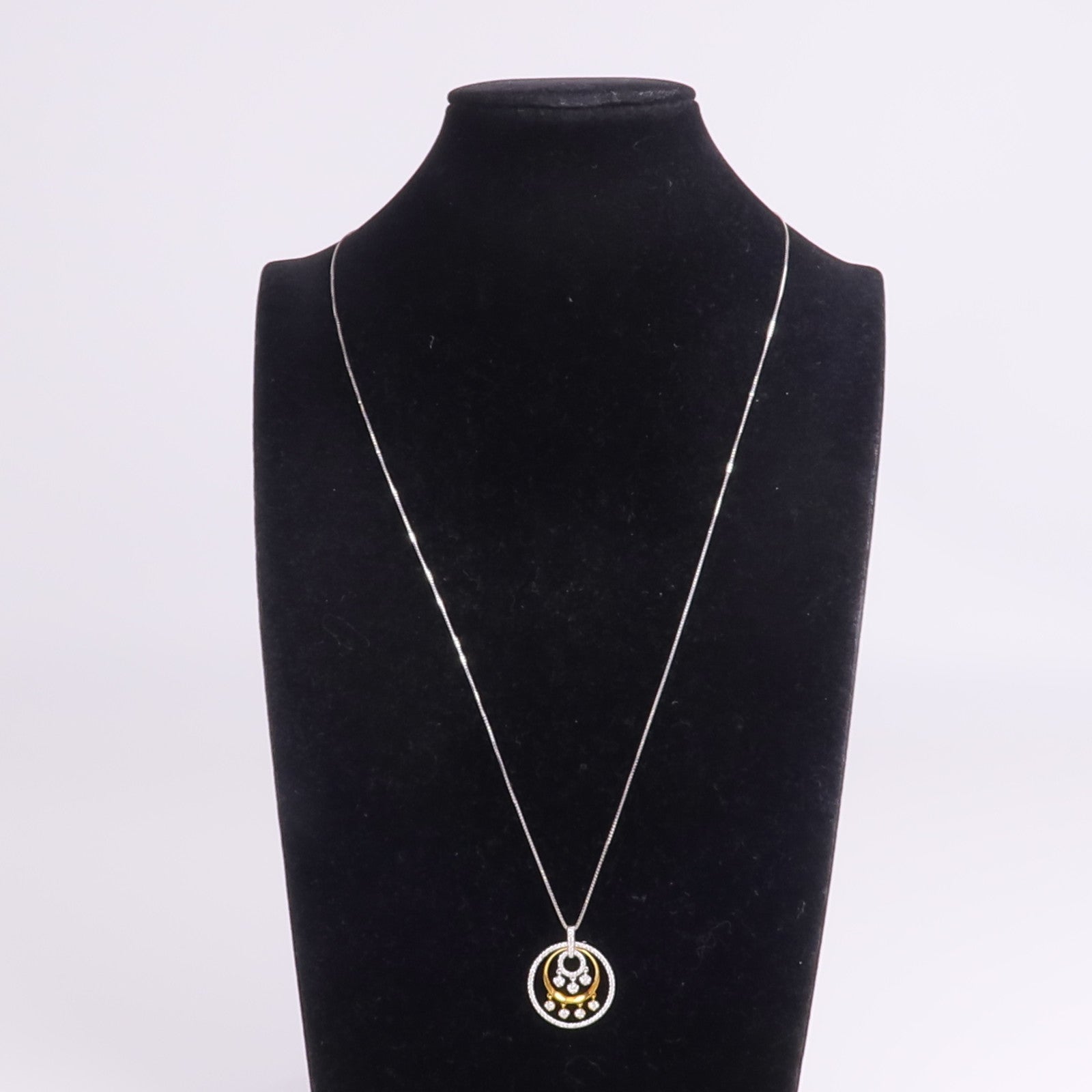 JEWELRY 【激減優惠】18K黃金/白金Diamond Necklace鑽石項鍊
