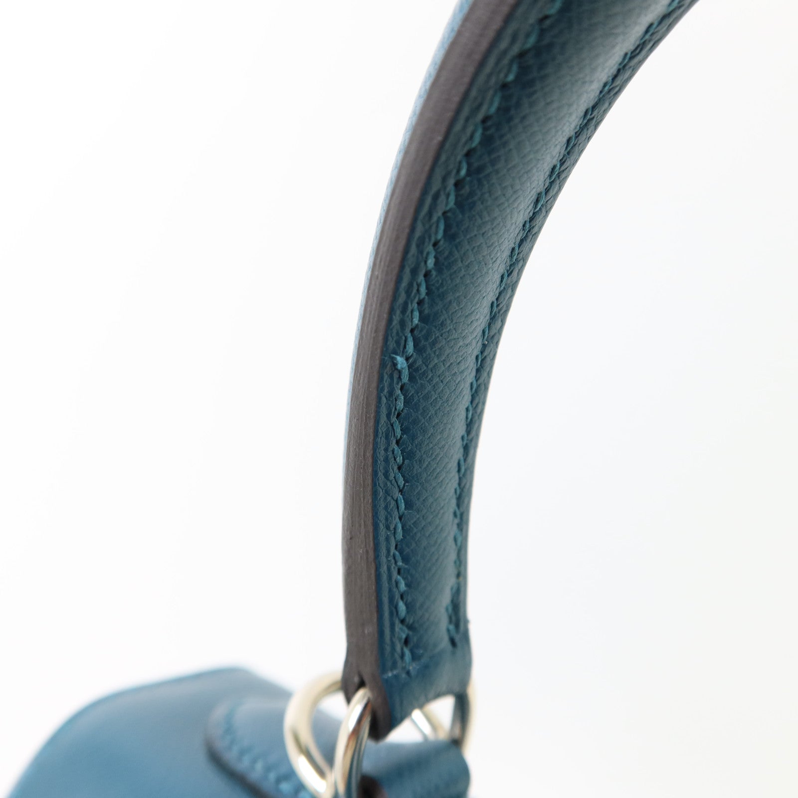 HERMES Madame皮革Kelly 25銀扣手挽肩背兩用袋