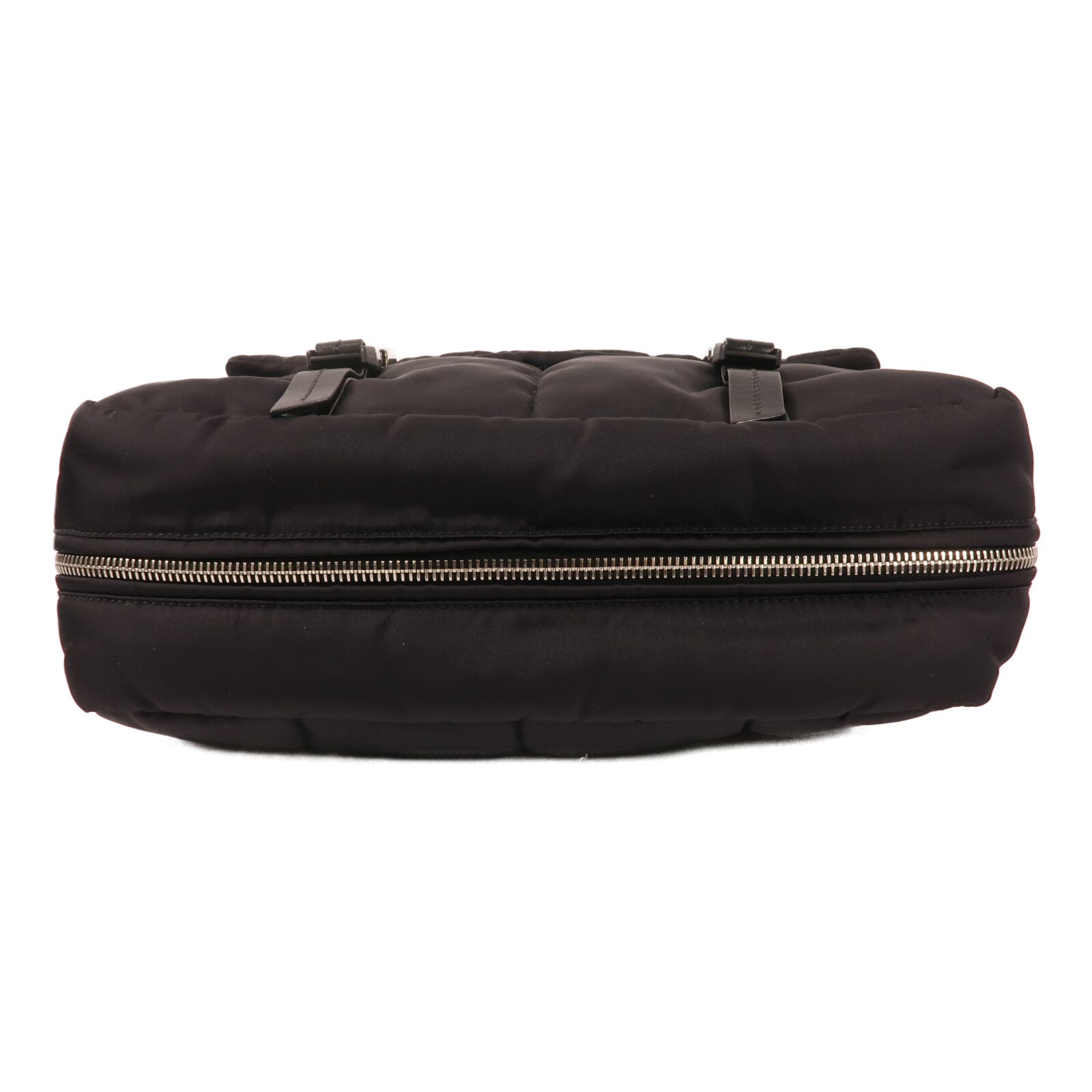 PRADA 尼龍Shoulder Bag銀扣肩背袋