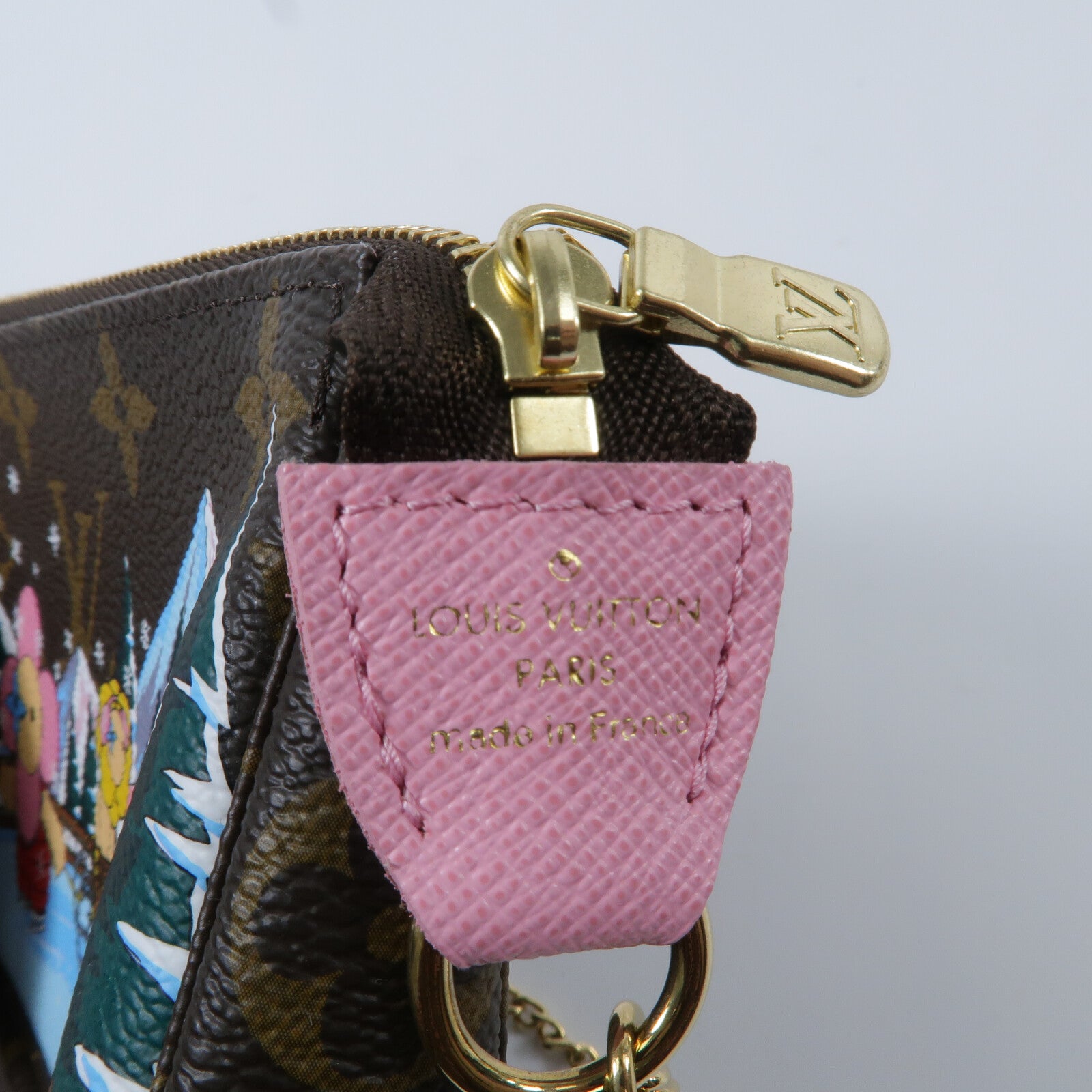 LOUIS VUITTON Monogram Vivienne Mini Pochette Accessoires手挽袋