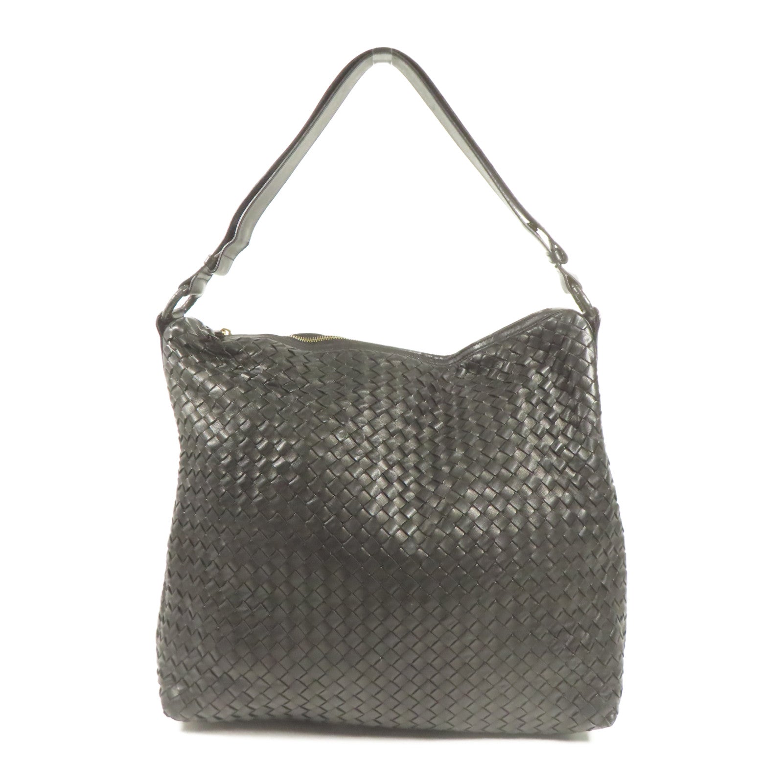 BOTTEGA VENETA 牛皮皮革Shoulder Bag金扣肩背袋