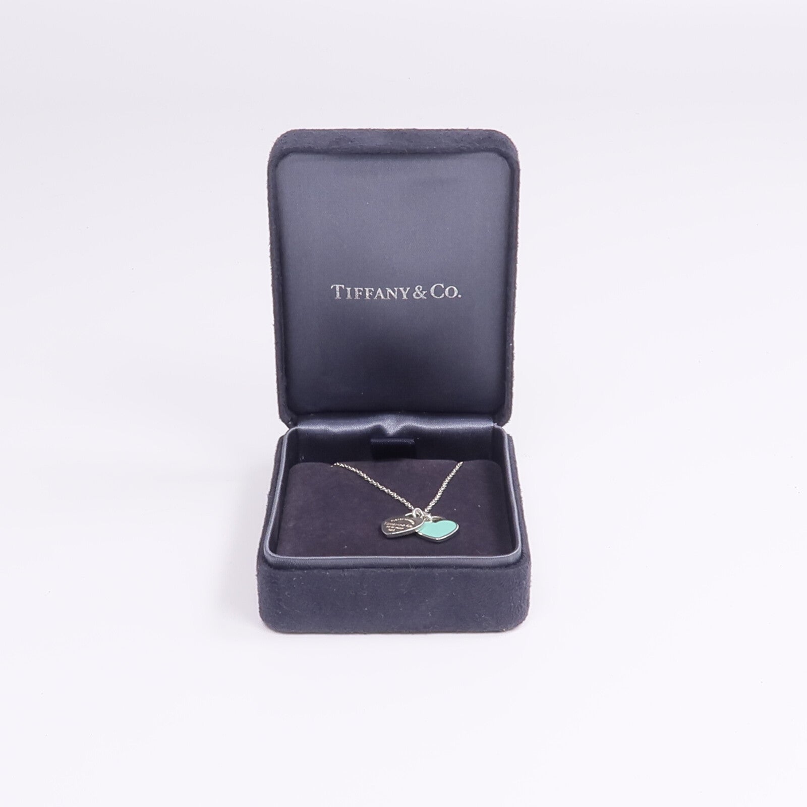 TIFFANY＆CO 925純銀Return To Tiffany Heart Pendant項鍊