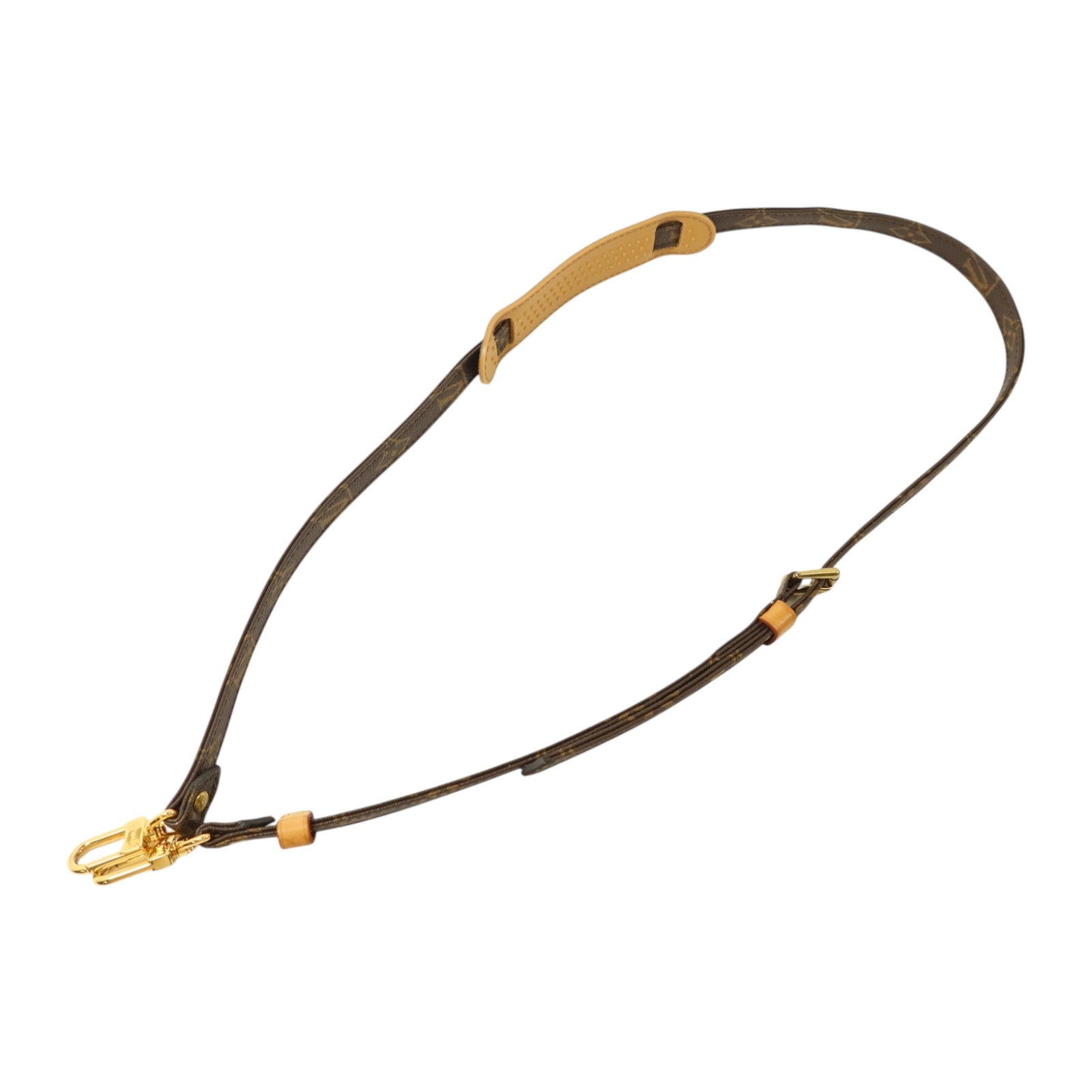 LOUIS VUITTON Monogram Shoulder Strap金扣肩帶