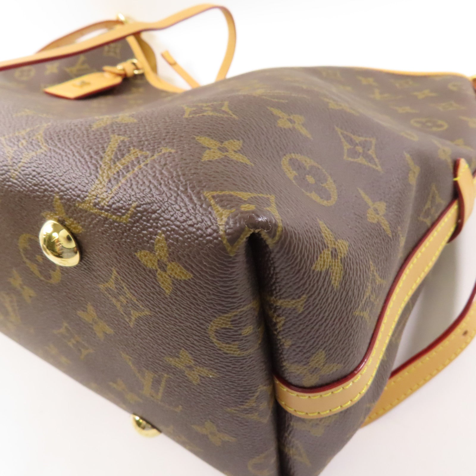 LOUIS VUITTON Monogram Carry All MM金扣肩背袋