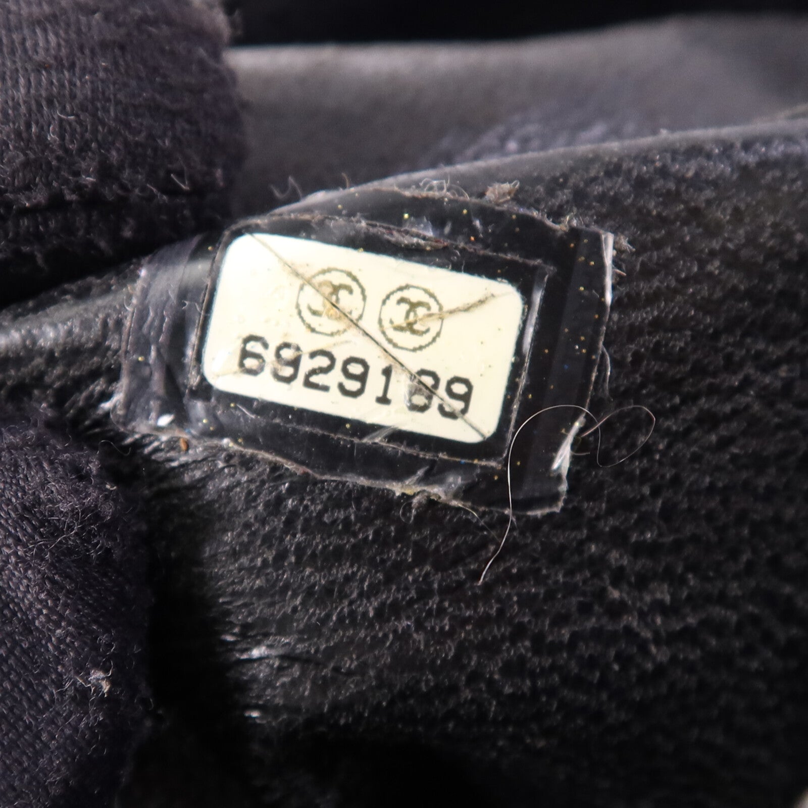 CHANEL 牛皮皮革Vintage Hand Bag銀扣肩背袋