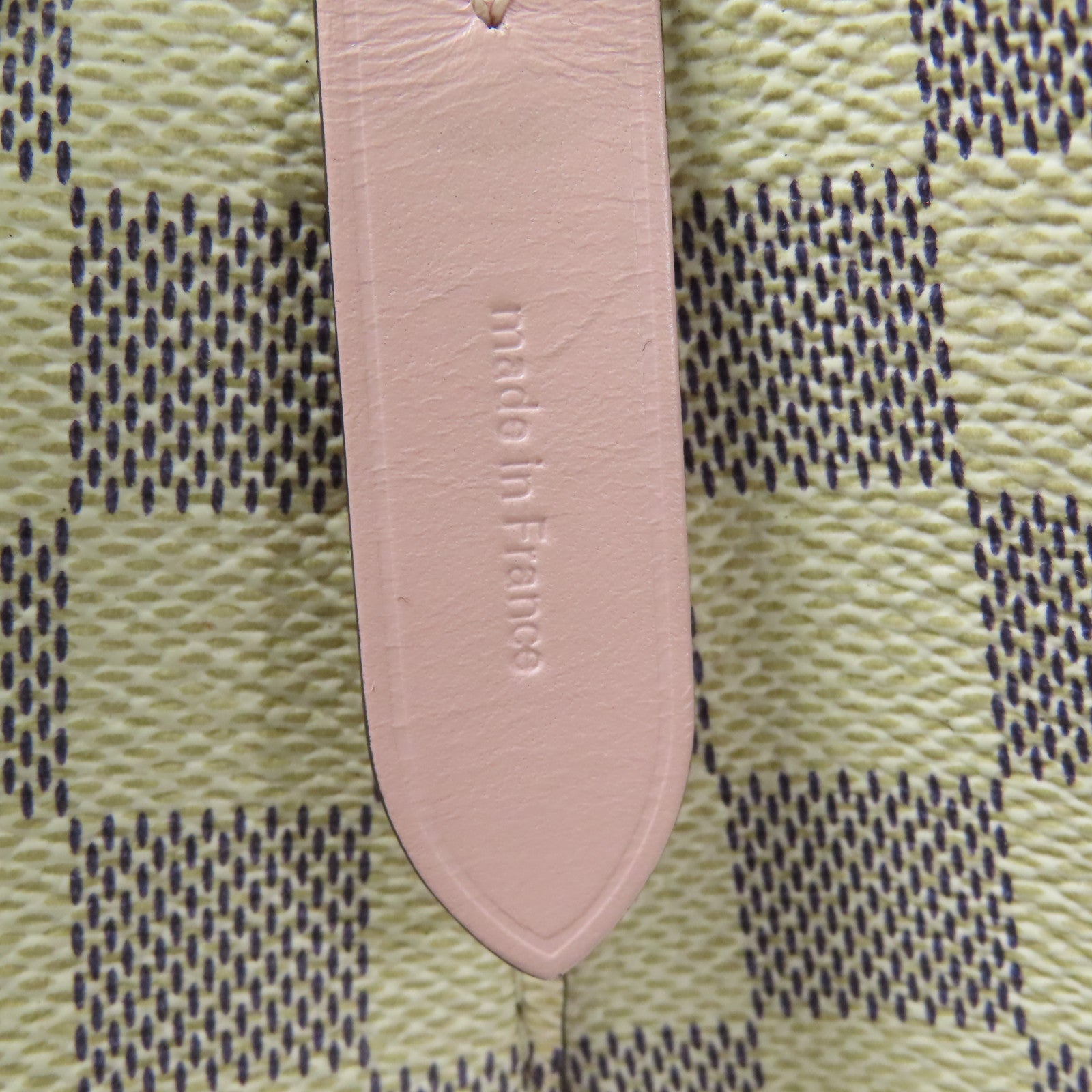LOUIS VUITTON Damier Azur Neo Noe金扣肩背袋白色