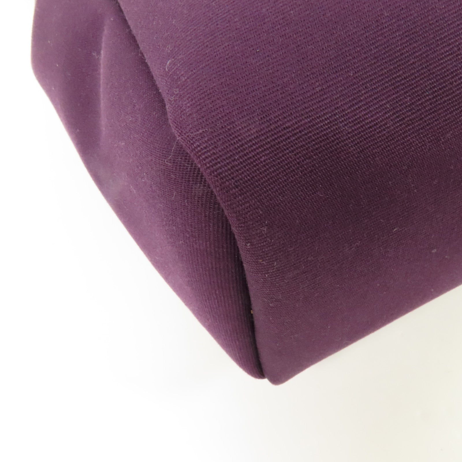 HERMES 帆布Herbag PM金扣手挽肩背兩用袋Cassis