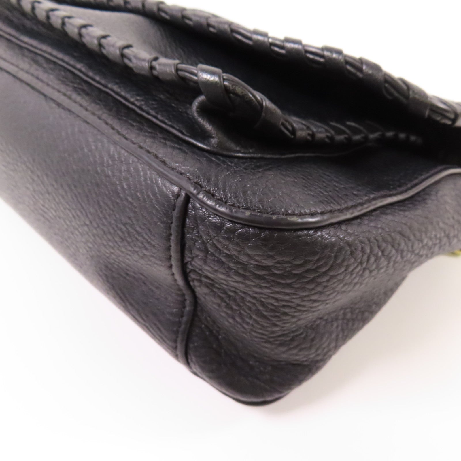 Tory Burch 皮革Shoulder Bag金扣鏈帶肩背袋