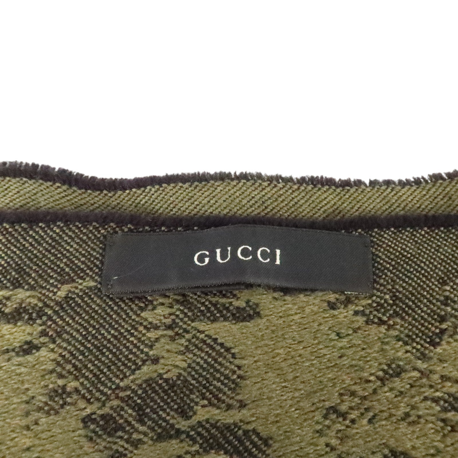 GUCCI 羊毛Scarf 100x65cm圍巾