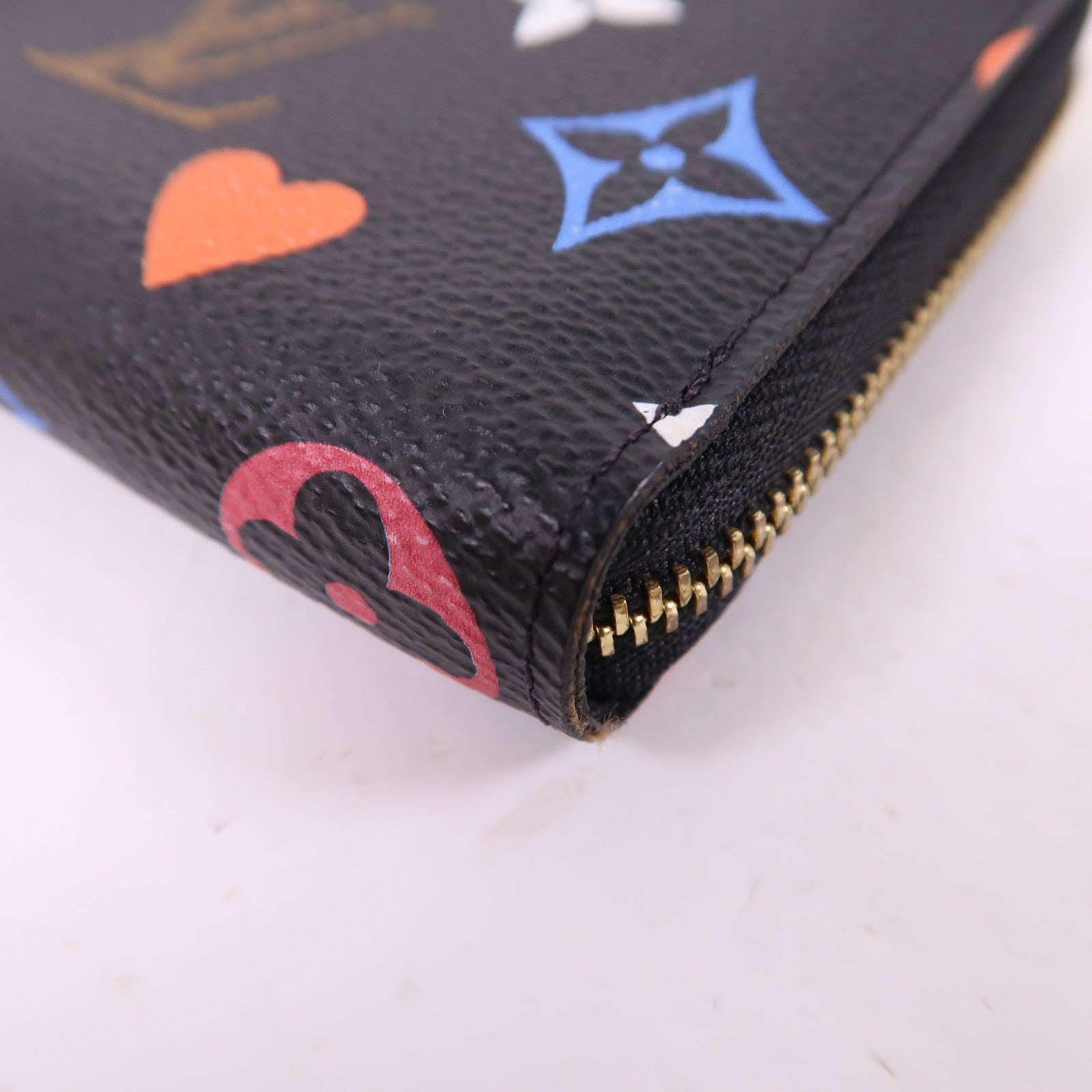 LOUIS VUITTON Monogram Game On Zippy Coin Purse金扣零錢包