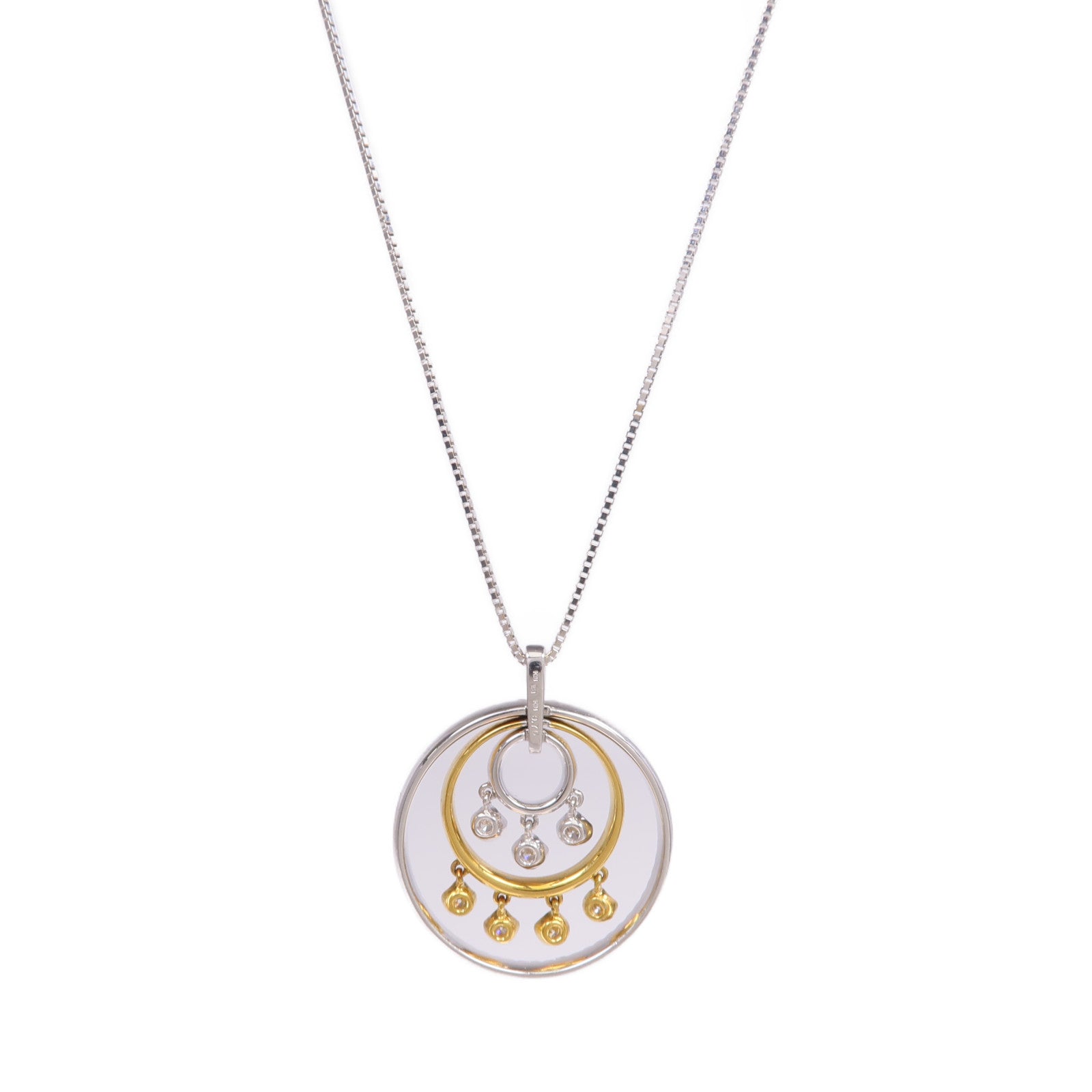 JEWELRY 【激減優惠】18K黃金/白金Diamond Necklace鑽石項鍊