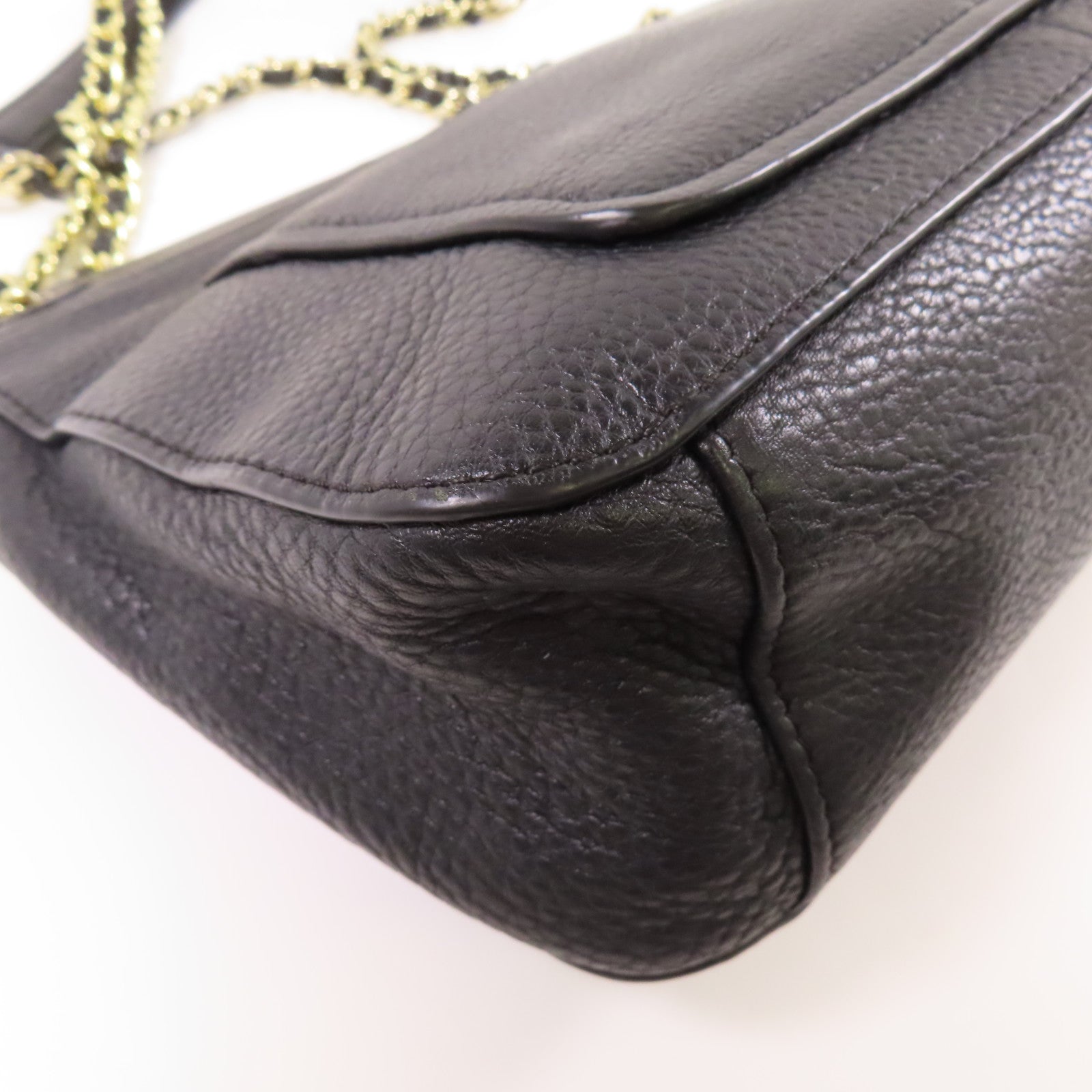 Tory Burch 皮革Shoulder Bag金扣鏈帶肩背袋