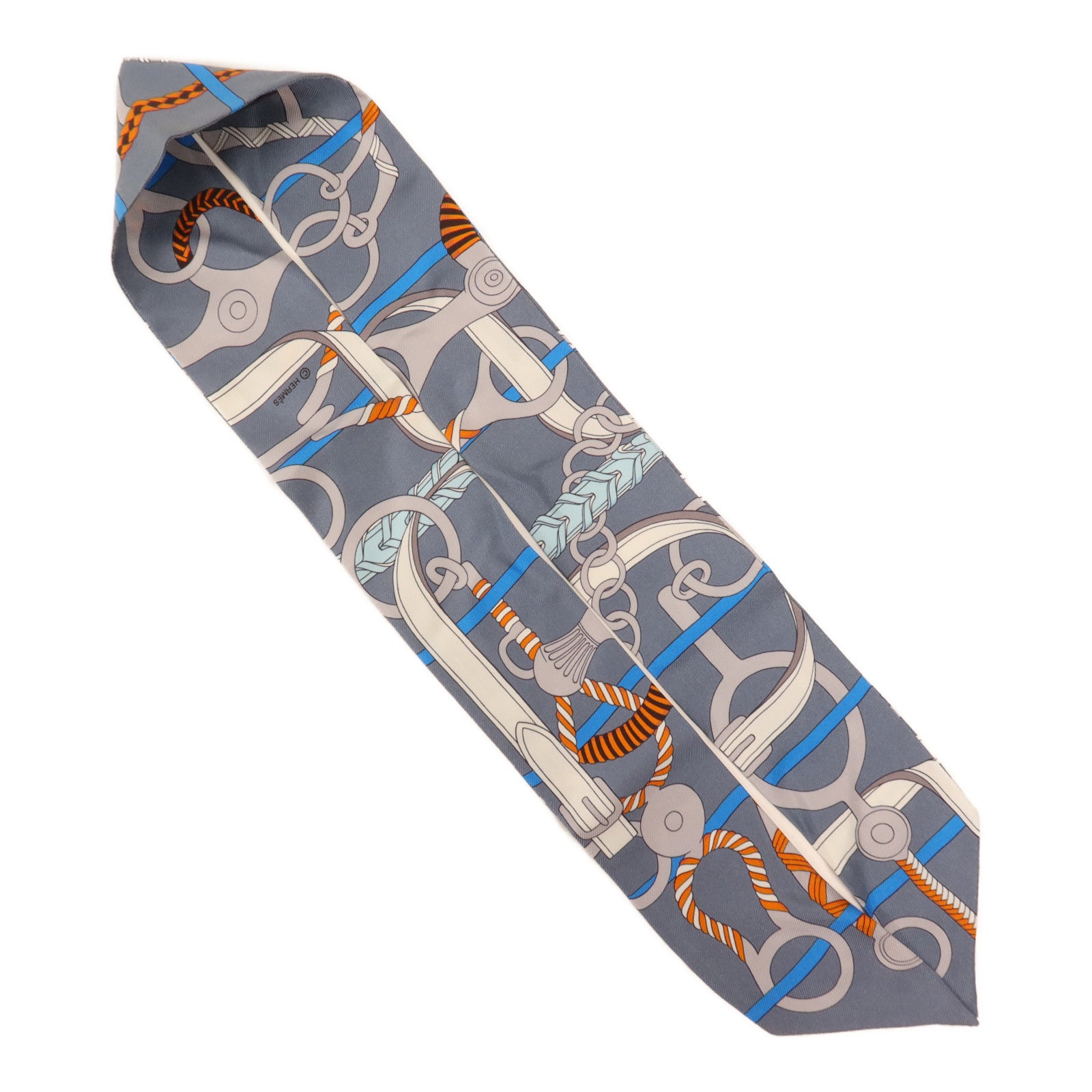 HERMES 絲質Twilly絲巾