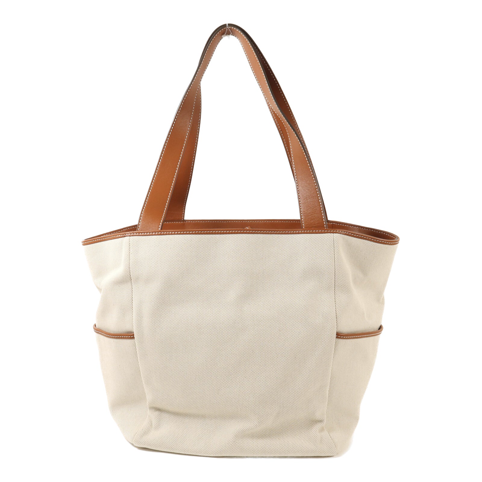 Delvaux 帆布Delvaux Tote金扣手挽肩背兩用袋