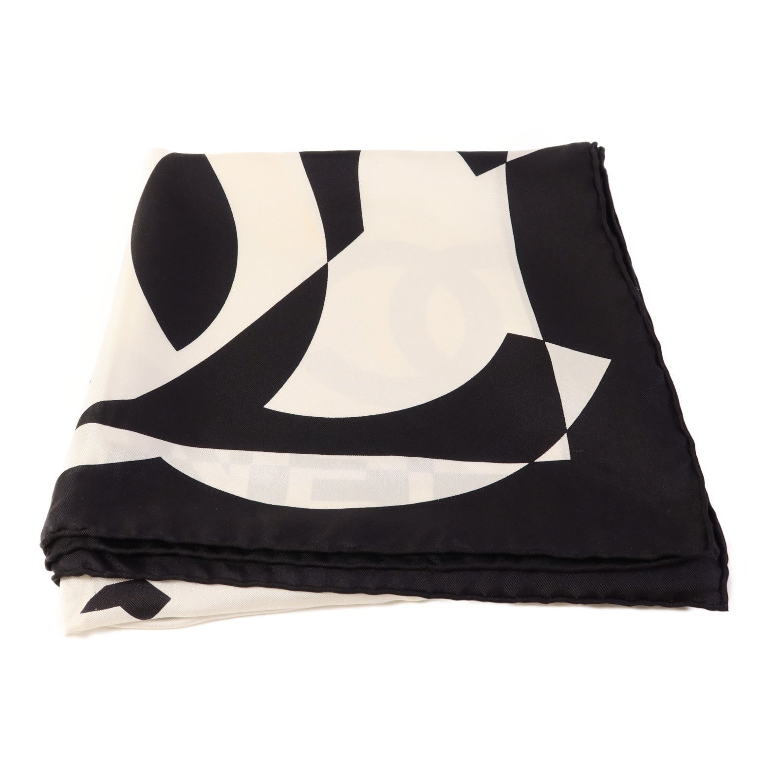 CHANEL 絲質Scarf 90X90絲巾
