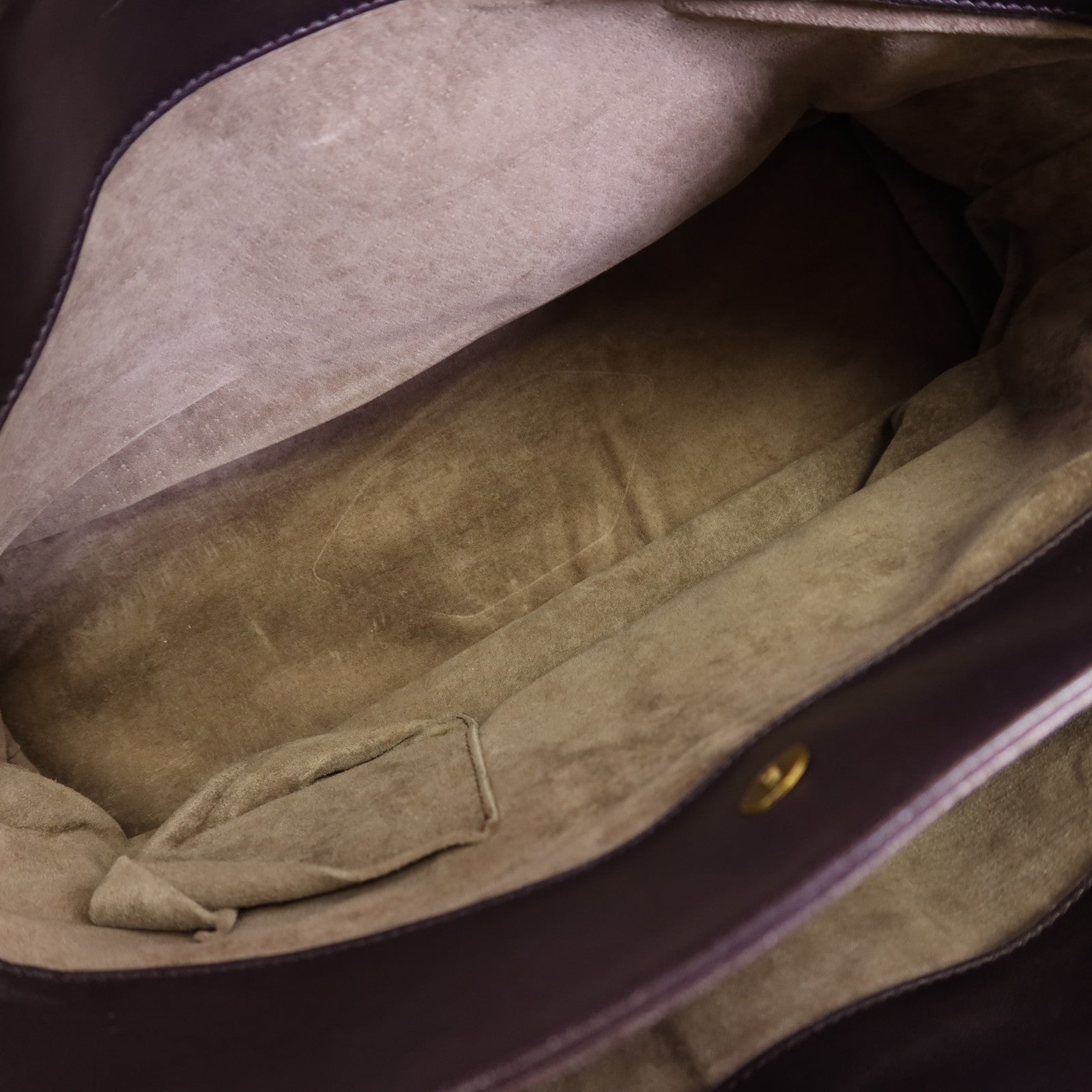 BOTTEGA VENETA 織紋皮革Roma Medium金扣手挽袋