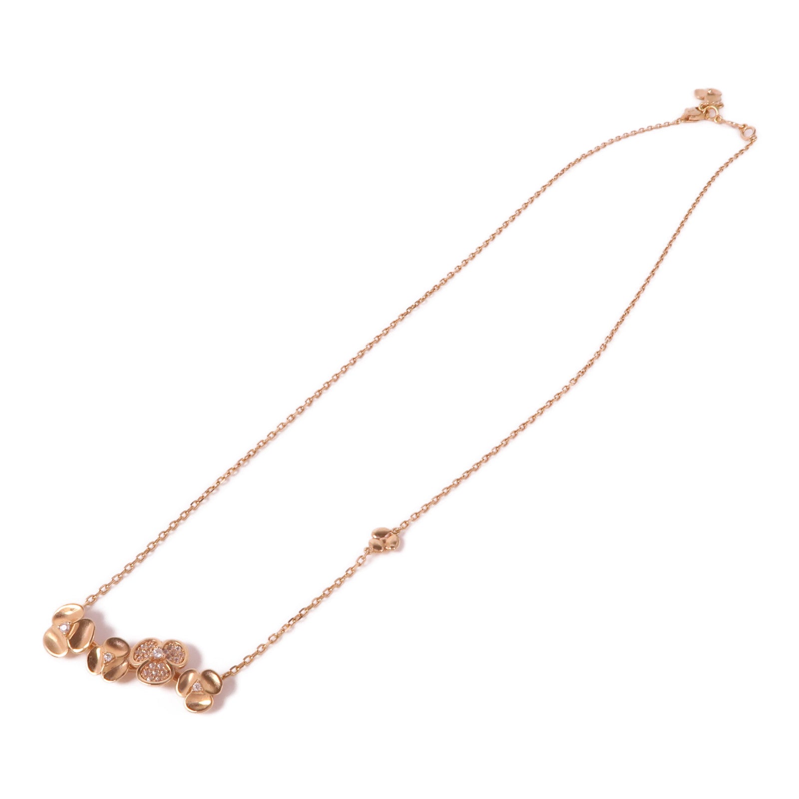 JEWELRY Diamond Necklace 14K Rose Gold