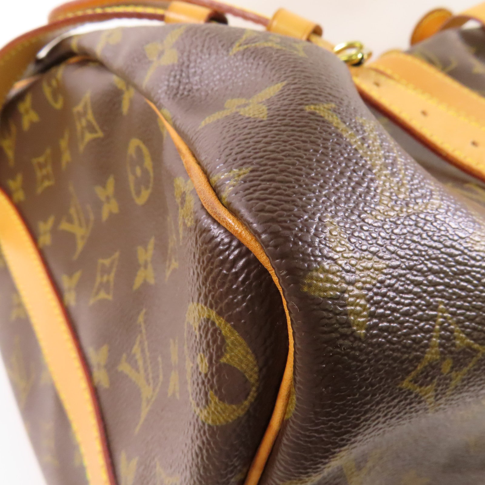 LOUIS VUITTON Monogram Keepall Bandouliere 45金扣手挽肩背兩用袋