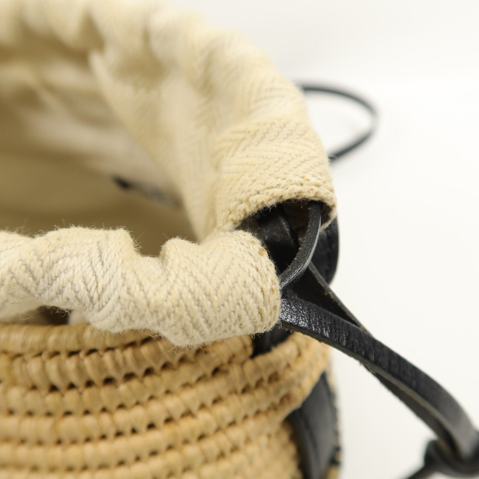 LOEWE Raffia Beehive Basket肩背袋