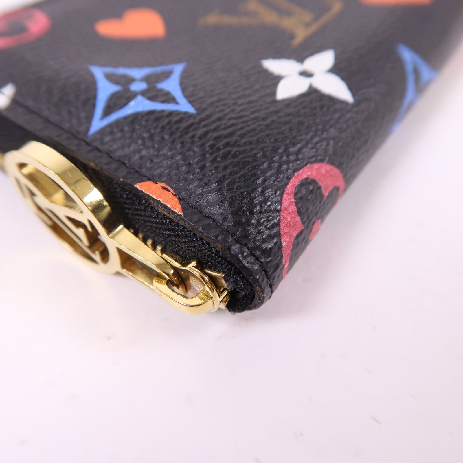 LOUIS VUITTON Monogram Game On Zippy Coin Purse金扣零錢包