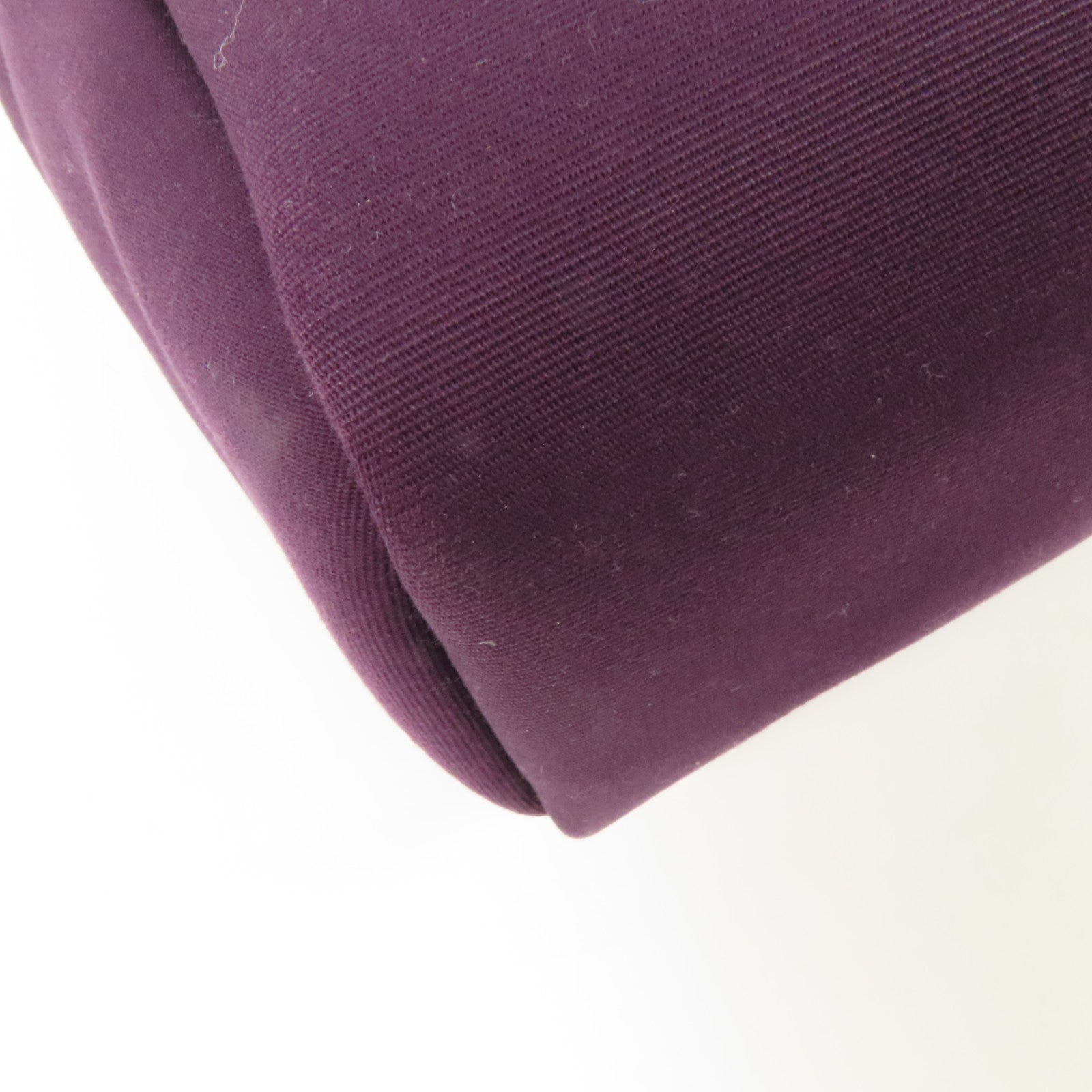 HERMES 帆布Herbag PM金扣手挽肩背兩用袋Cassis