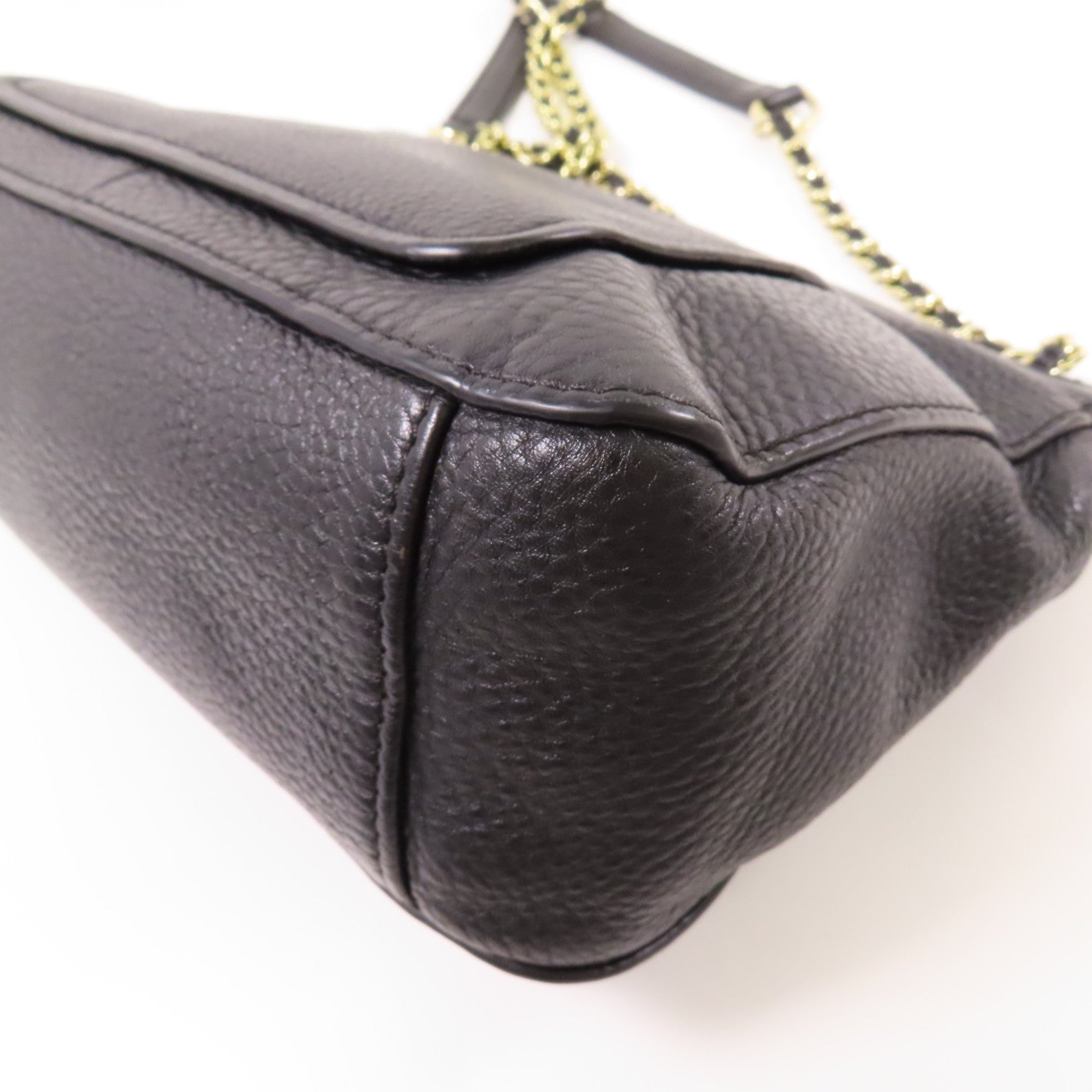 Tory Burch 皮革Shoulder Bag金扣鏈帶肩背袋