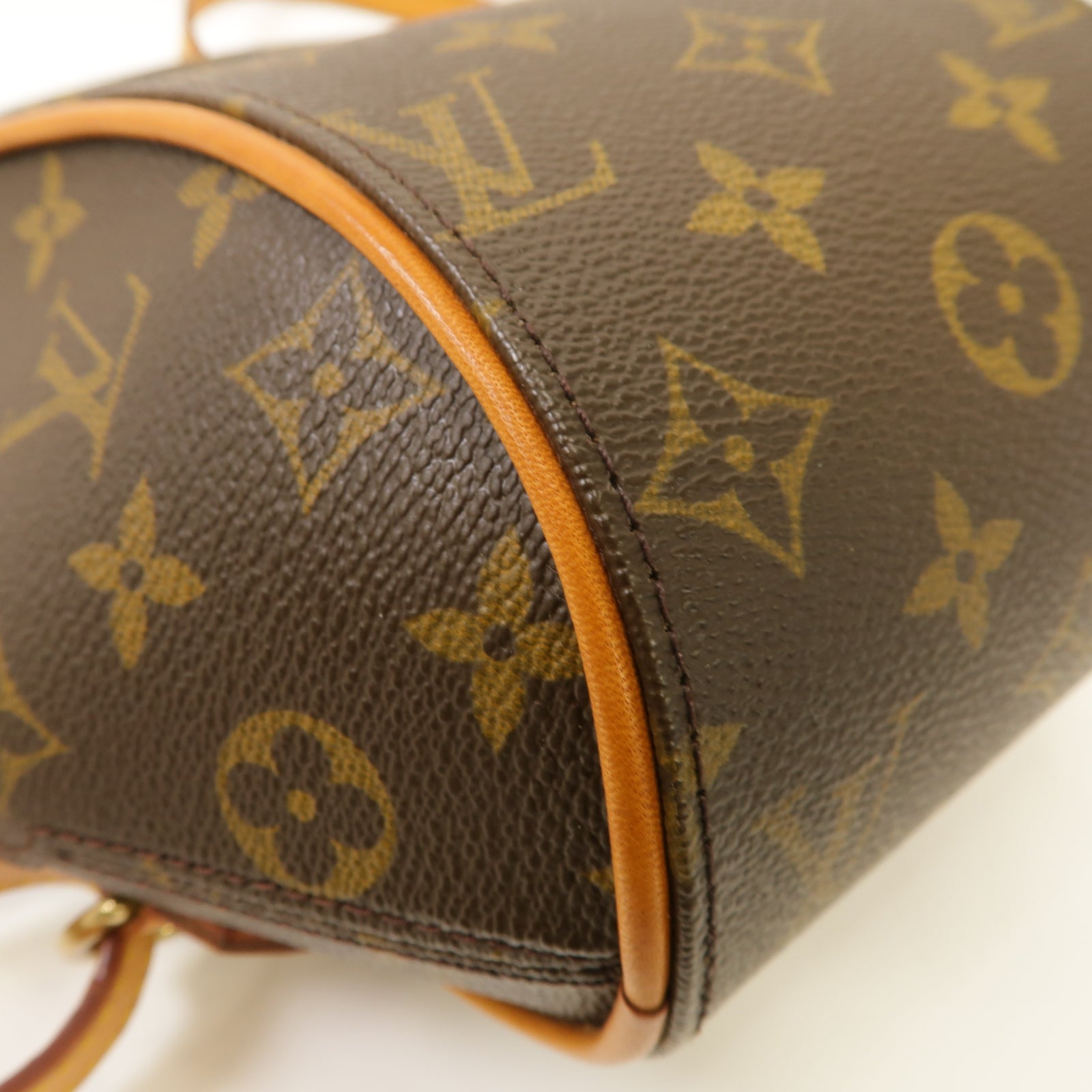 LOUIS VUITTON Monogram Ellipse Sac A Dos Backpack金扣背包棕色