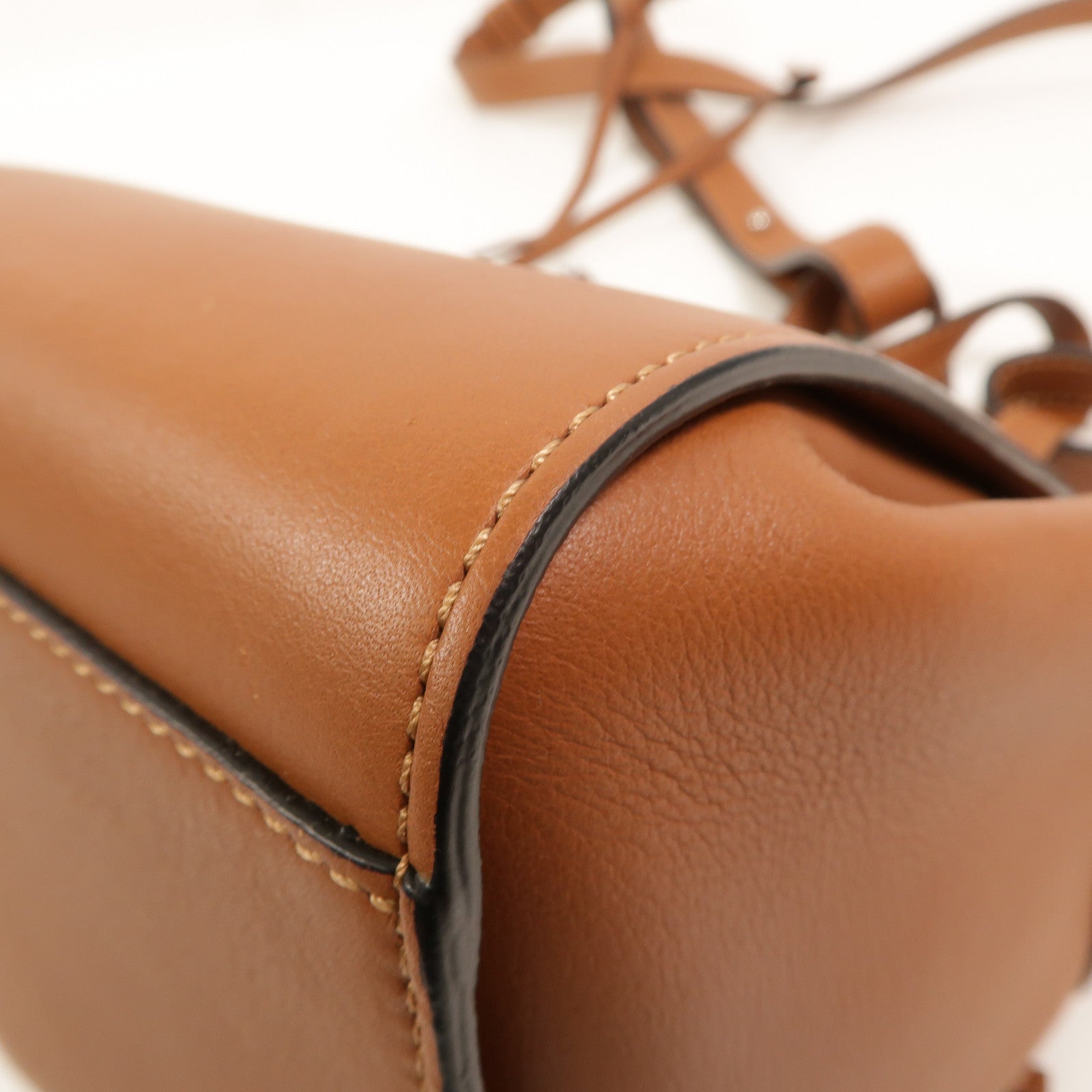 LOEWE 牛皮皮革Hammock mini手挽肩背兩用袋