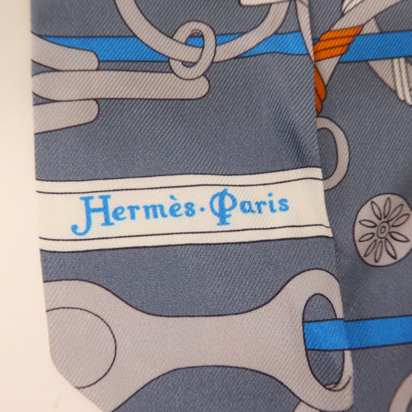 HERMES 絲質Twilly絲巾
