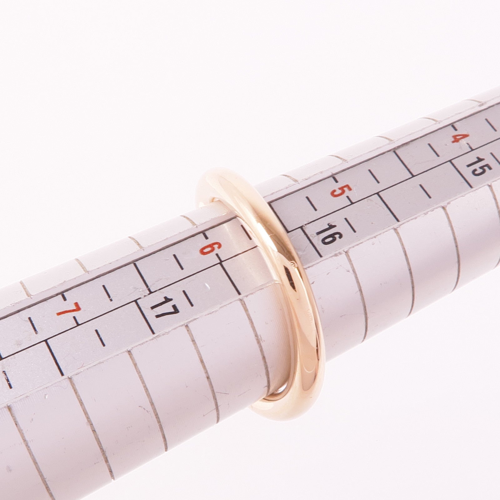 CARTIER 18K玫瑰金Juste un Clou鑽石戒指Cartier#52/US#6