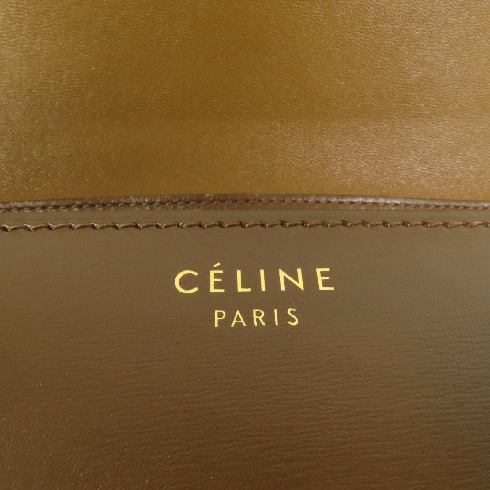 CELINE 牛皮皮革Classic Box金扣肩背袋