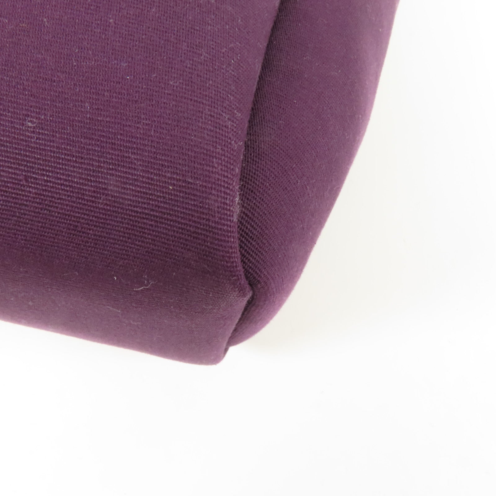 HERMES 帆布Herbag PM金扣手挽肩背兩用袋Cassis