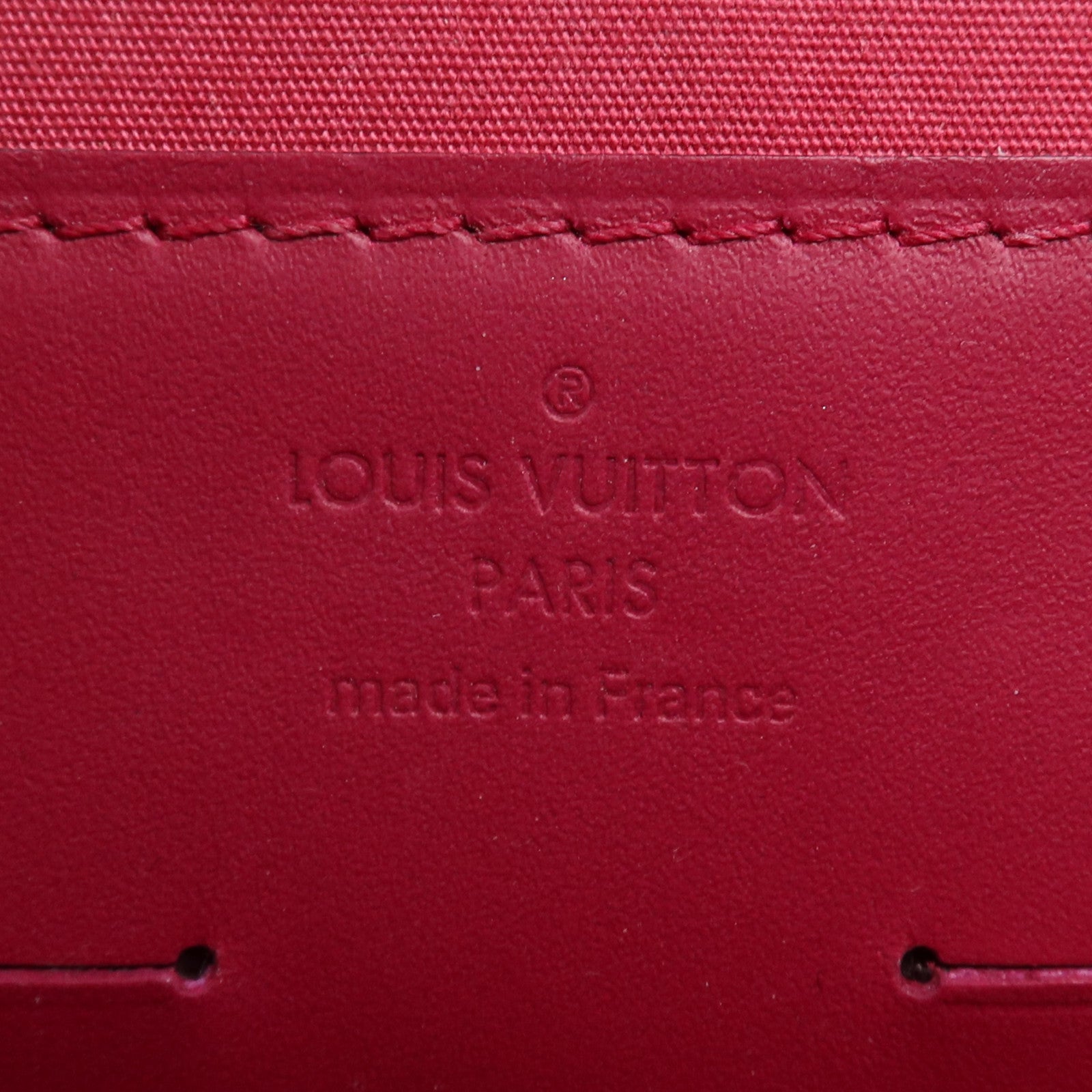 LOUIS VUITTON Monogram Vernis Clutch Ana Shoulder Bag金扣鏈帶肩背袋