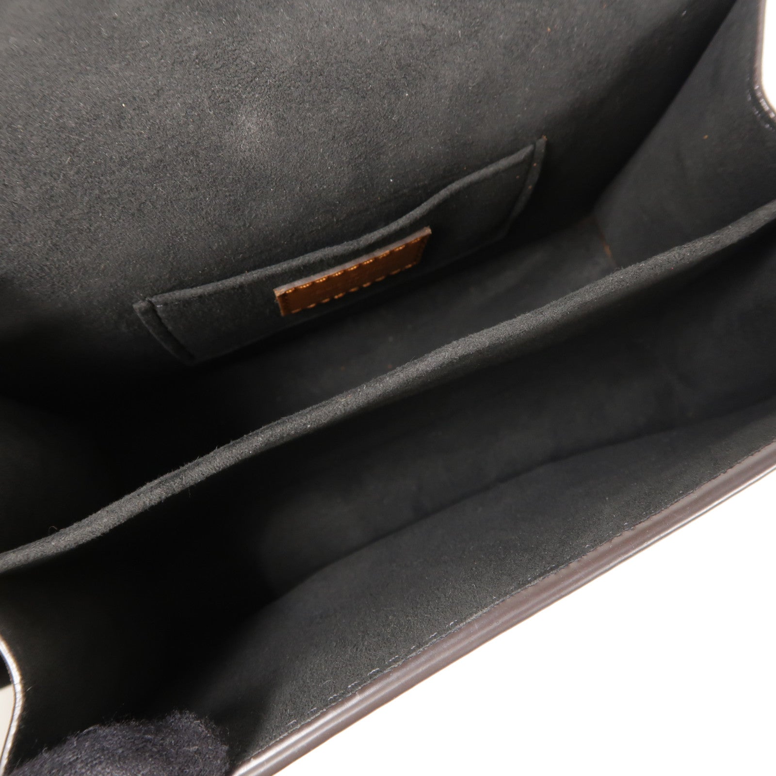 LOUIS VUITTON Monogrqam Reverse Mini Dauphine肩背袋棕色