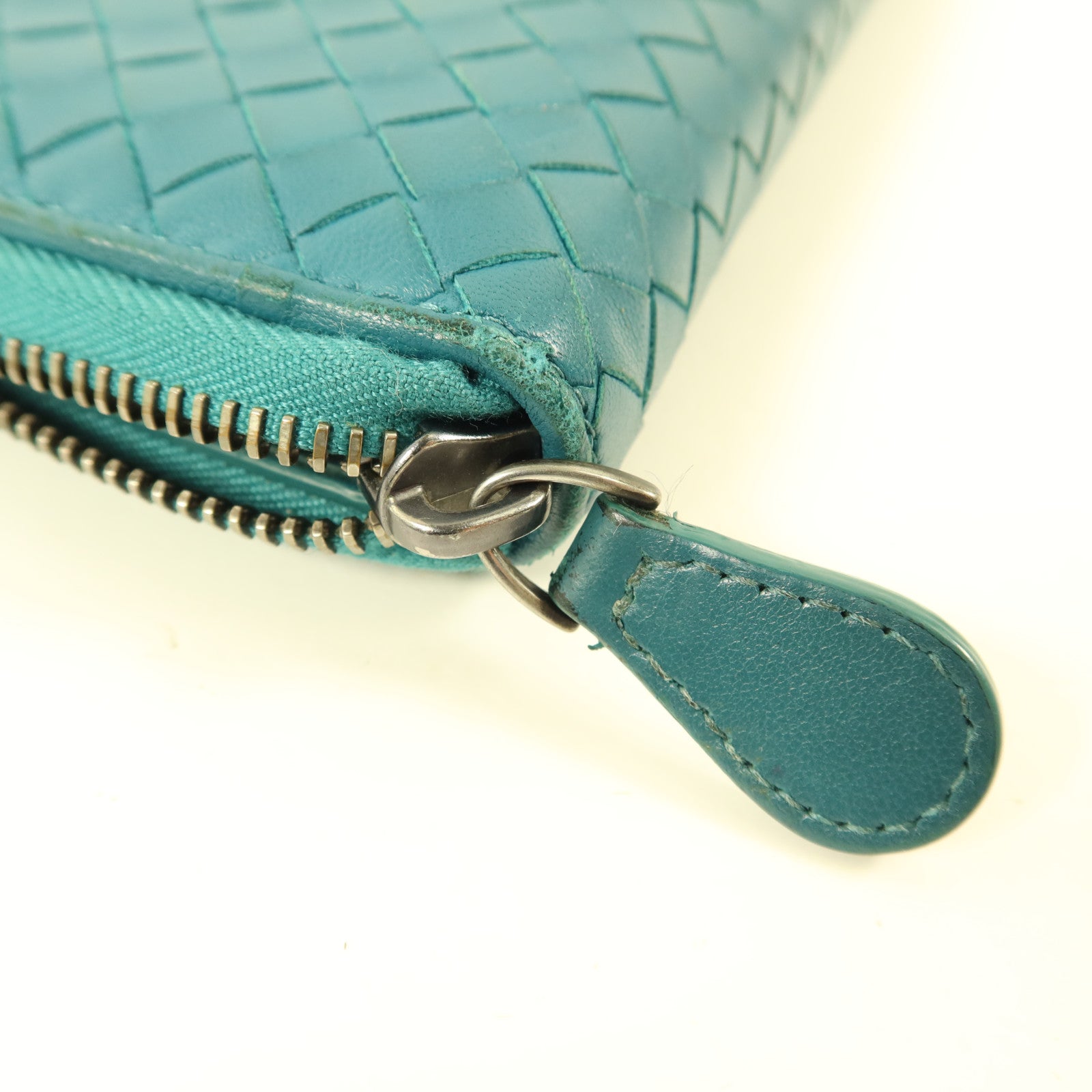 BOTTEGA VENETA 羊皮皮革Long Round Wallet長錢包