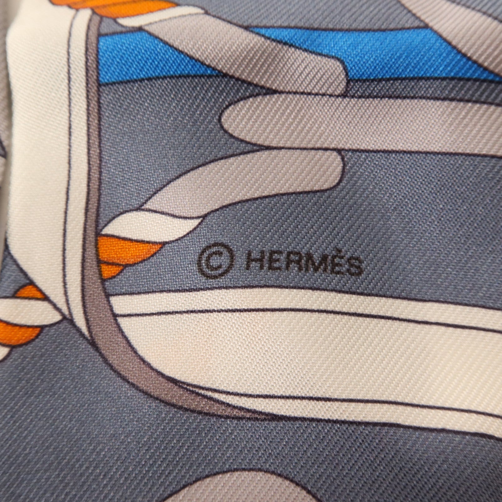 HERMES 絲質Twilly絲巾