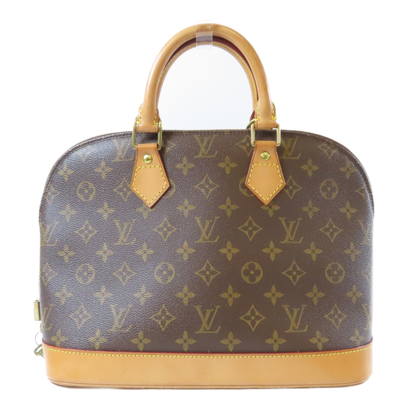 LOUIS VUITTON 【激減優惠】Monogram Alma金扣手挽袋啡色