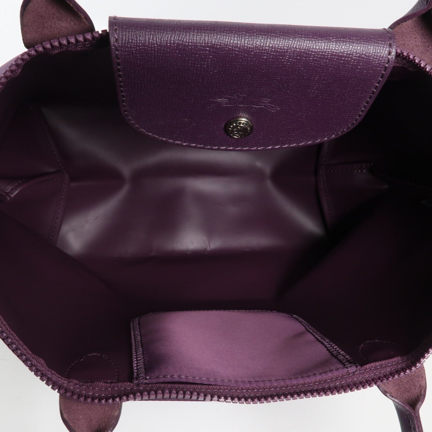 Longchamp 尼龍2 Way Shoulder銀扣手挽肩背兩用袋